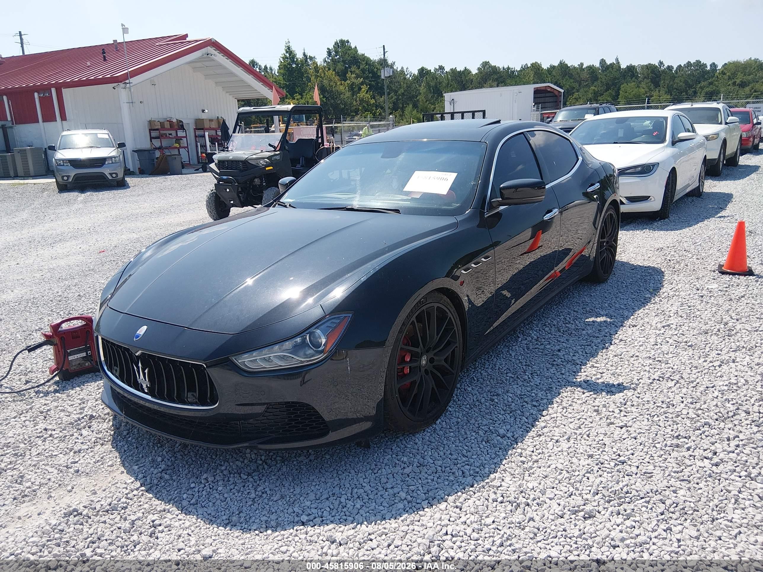2015 Maserati Ghibli S Q4 Black vin: ZAM57RTA6F1137341