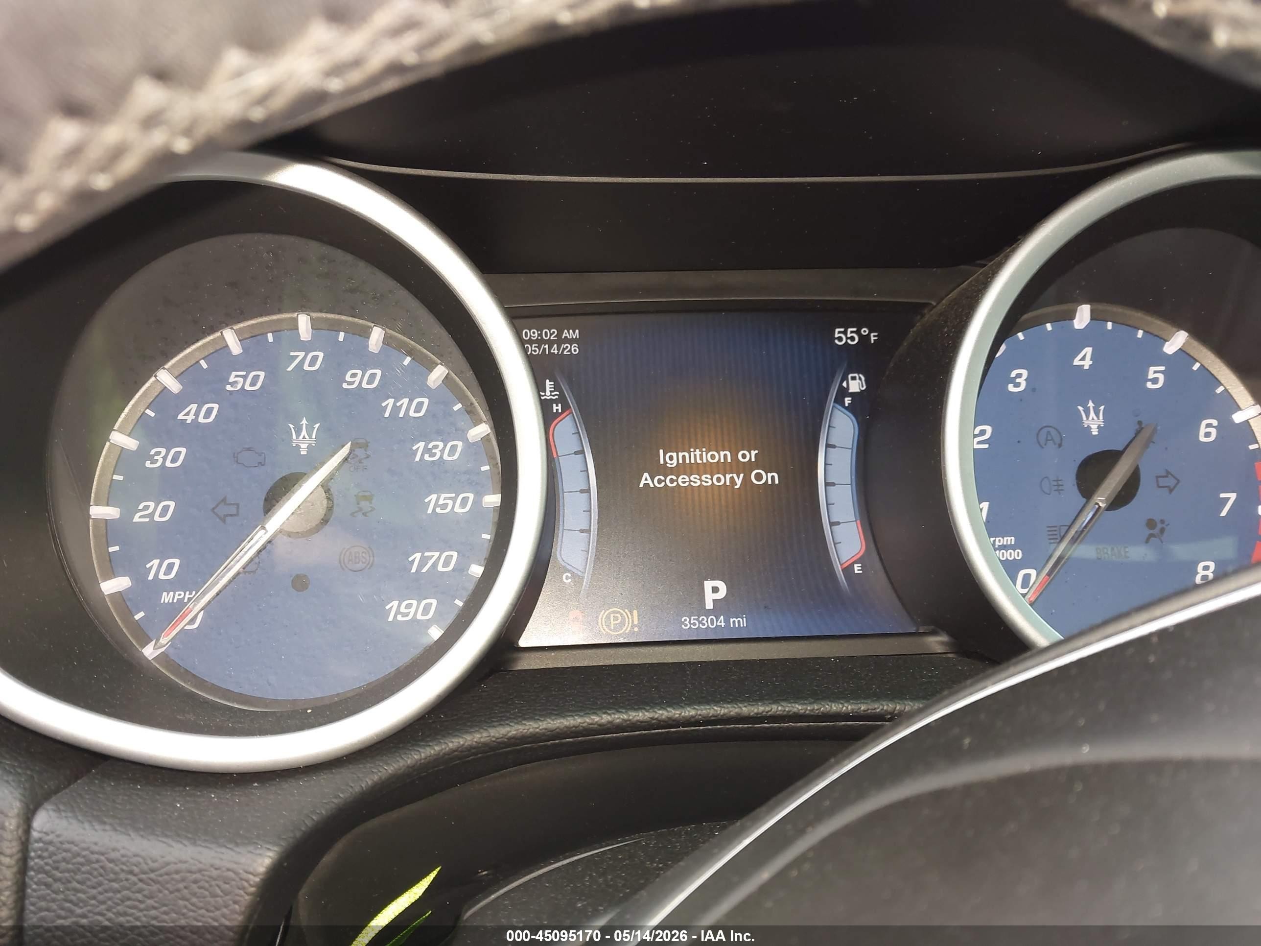 2015 Maserati Ghibli S Q4 Серый vin: ZAM57RTA6F1137937