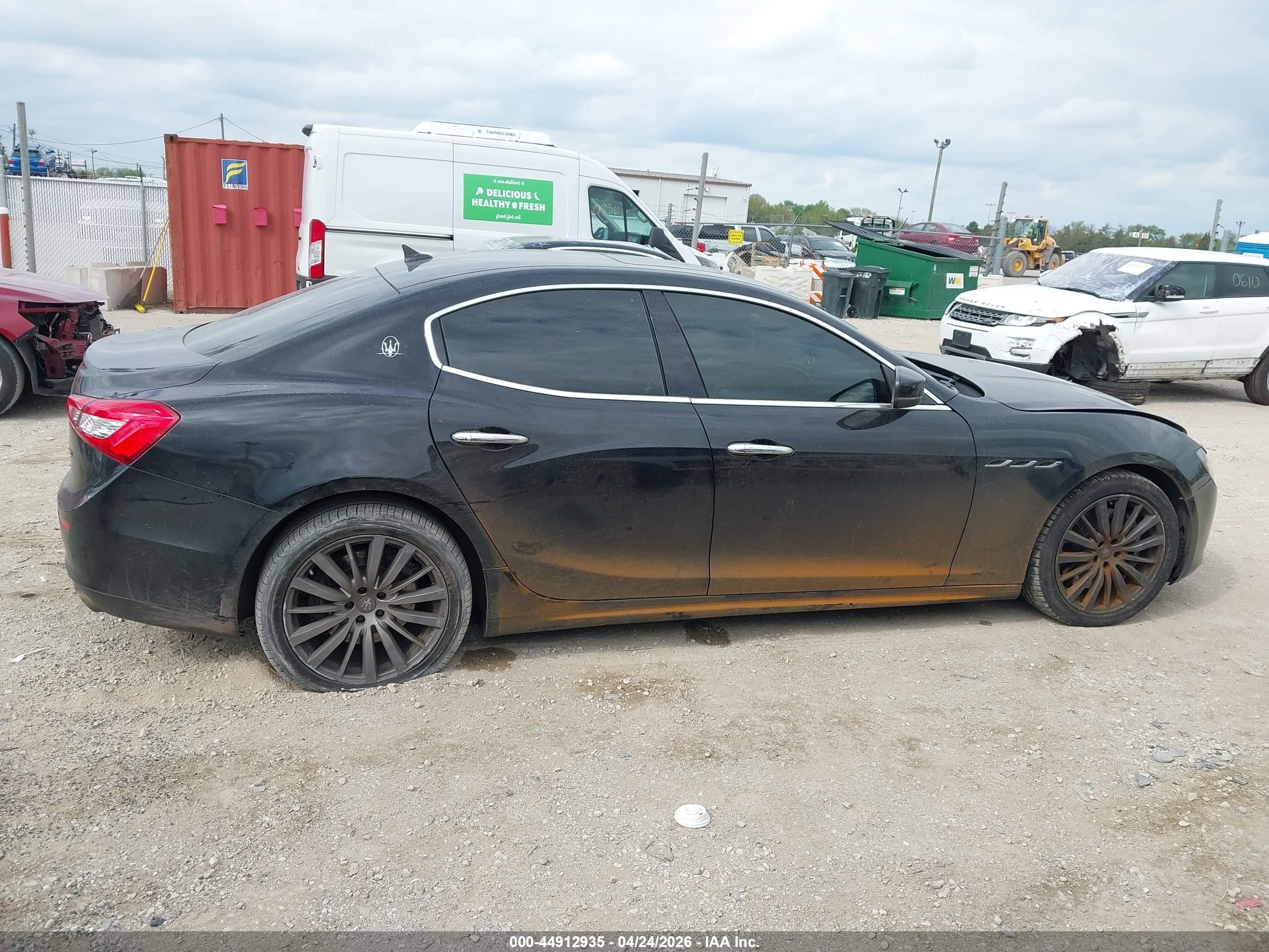 2017 Maserati Ghibli S Q4 Black vin: ZAM57RTA6H1231741