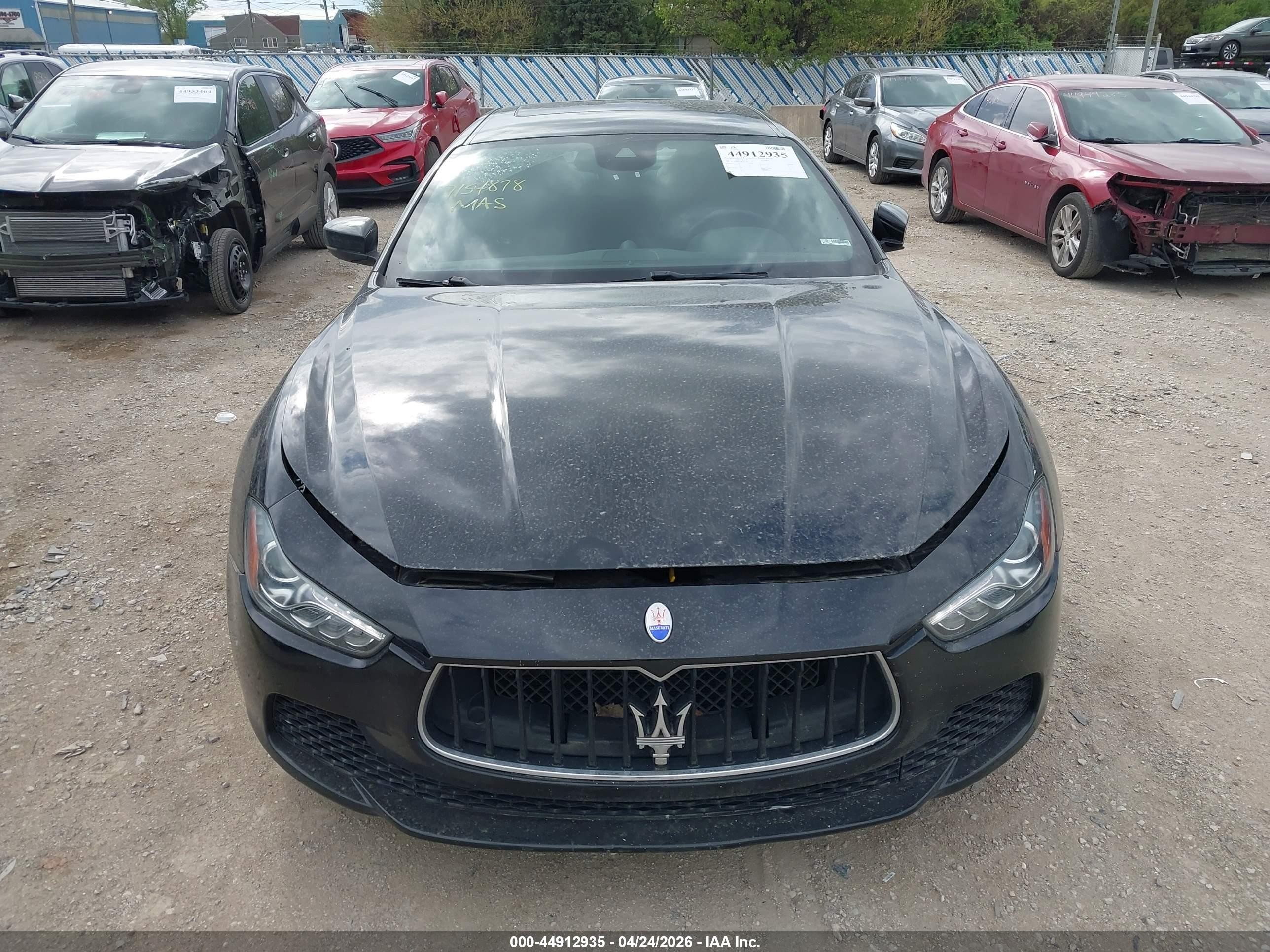 2017 Maserati Ghibli S Q4 Black vin: ZAM57RTA6H1231741