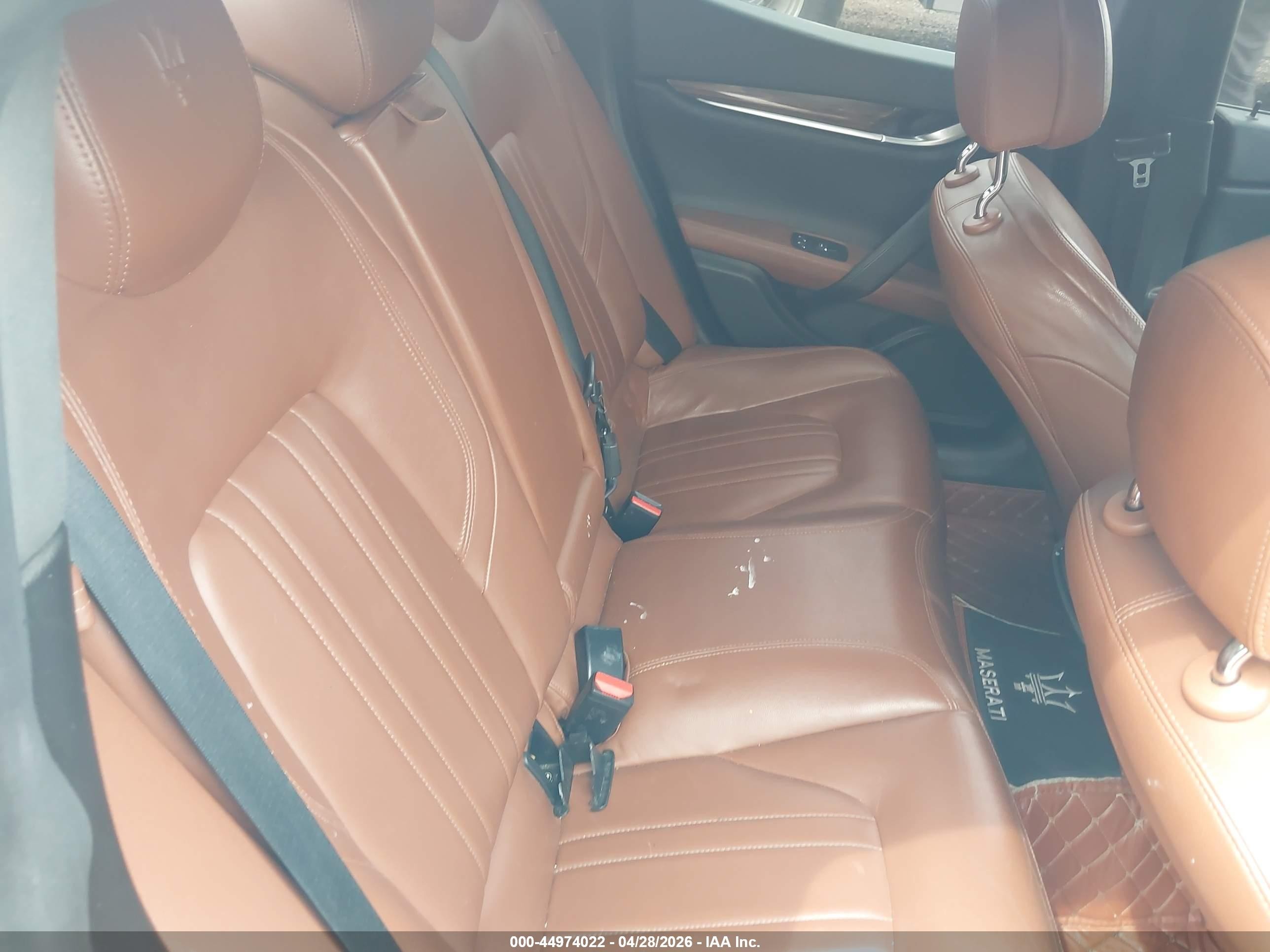2014 Maserati Ghibli S Q4 Blue vin: ZAM57RTA7E1087452