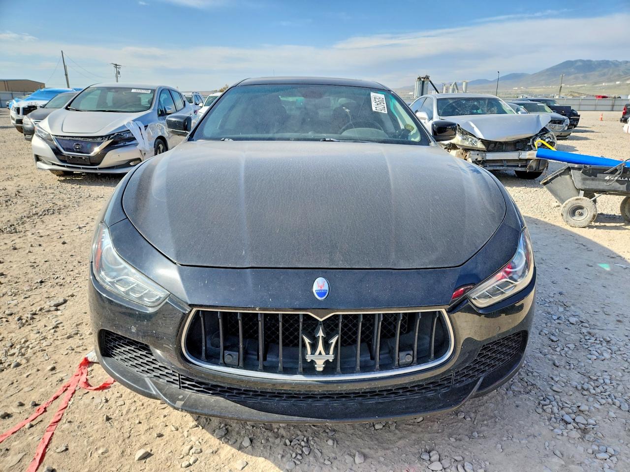 2014 Maserati Ghibli Black vin: ZAM57RTA7E1088844