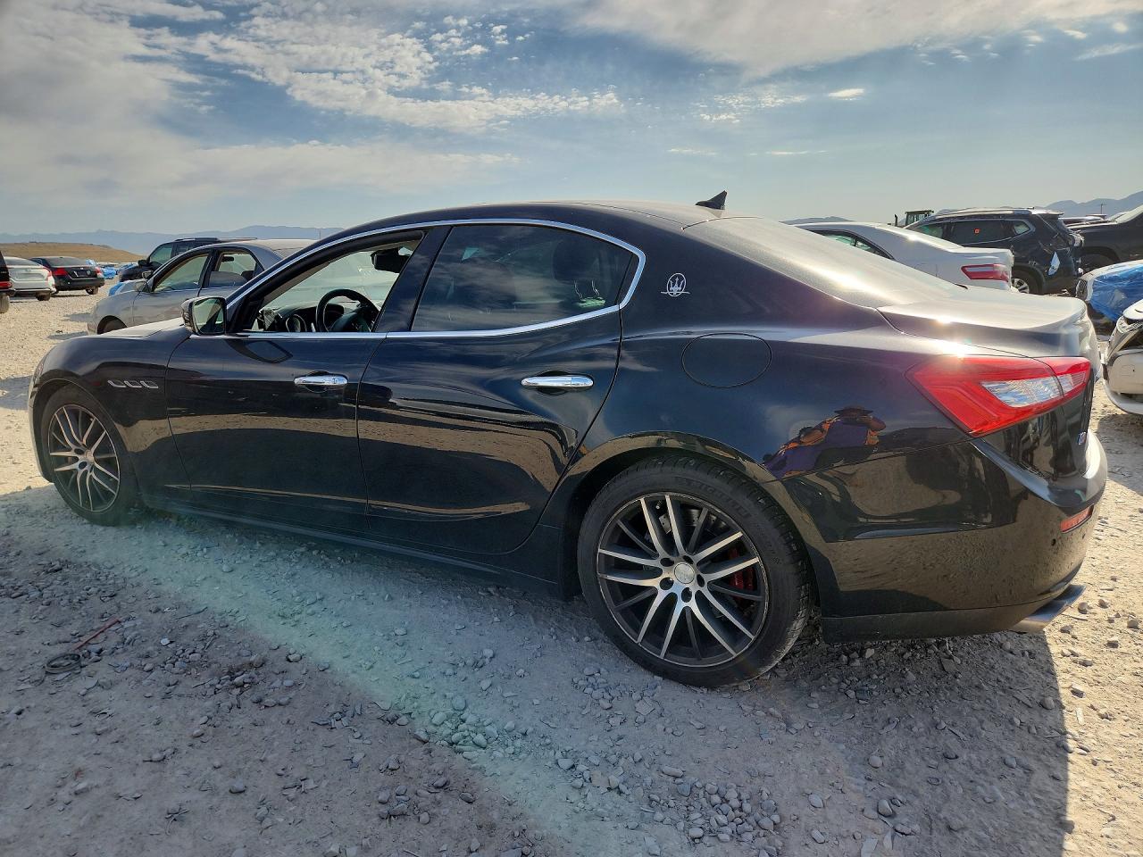 2014 Maserati Ghibli Black vin: ZAM57RTA7E1088844