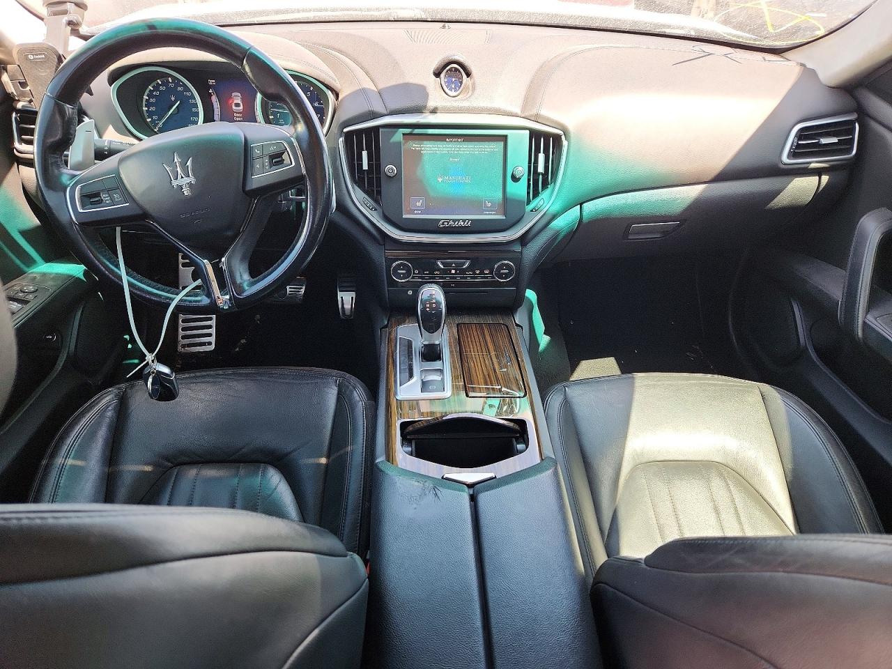 2014 Maserati Ghibli Black vin: ZAM57RTA7E1088844