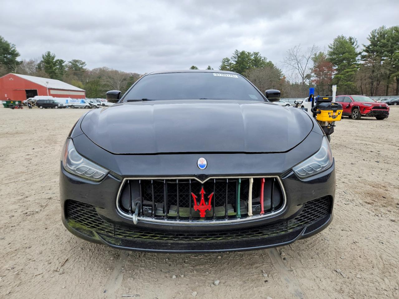 2014 Maserati Ghibli S Black vin: ZAM57RTA7E1091629