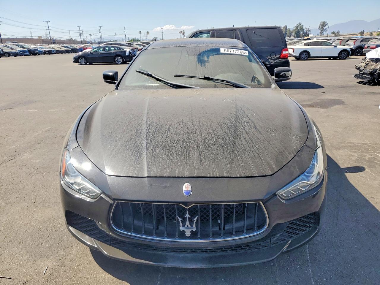 2014 Maserati Ghibli S Black vin: ZAM57RTA7E1117842