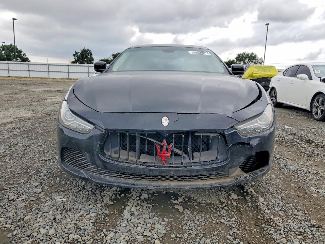 2015 Maserati Ghibli S Black vin: ZAM57RTA7F1159199