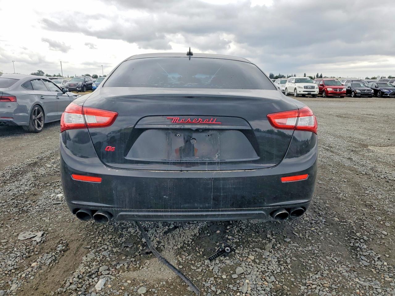 2015 Maserati Ghibli S Black vin: ZAM57RTA7F1159199