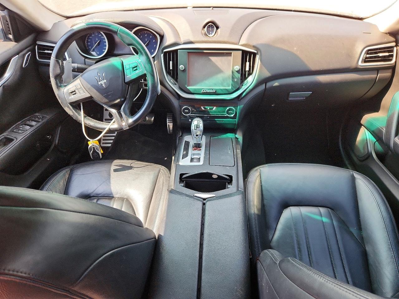 2015 Maserati Ghibli S Black vin: ZAM57RTA7F1159199