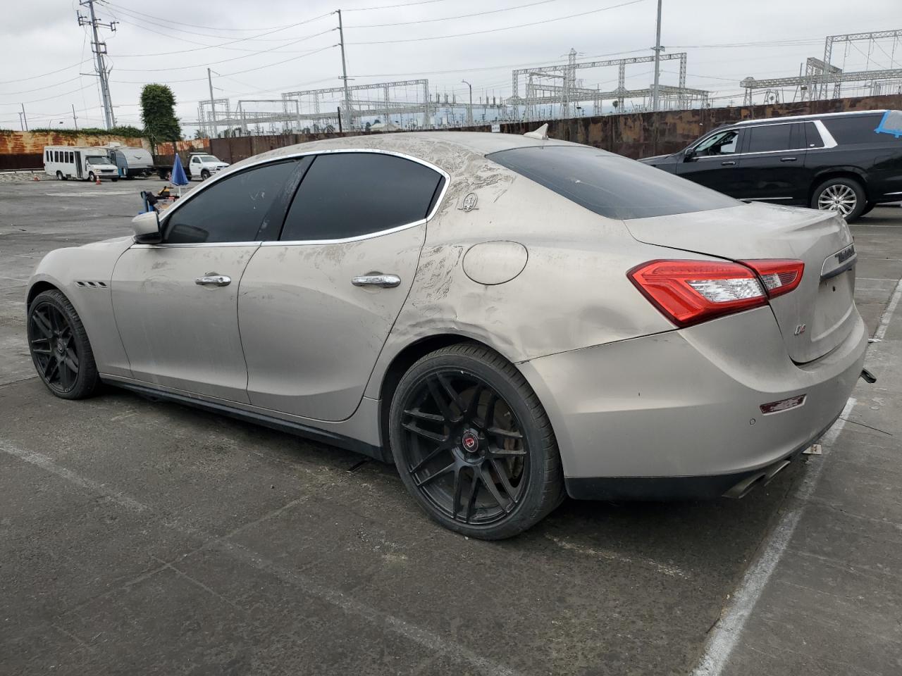 2014 Maserati Ghibli S Бежевый vin: ZAM57RTA8E1095303