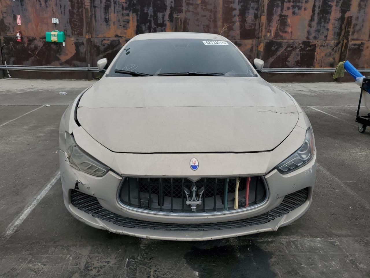 2014 Maserati Ghibli S Бежевый vin: ZAM57RTA8E1095303