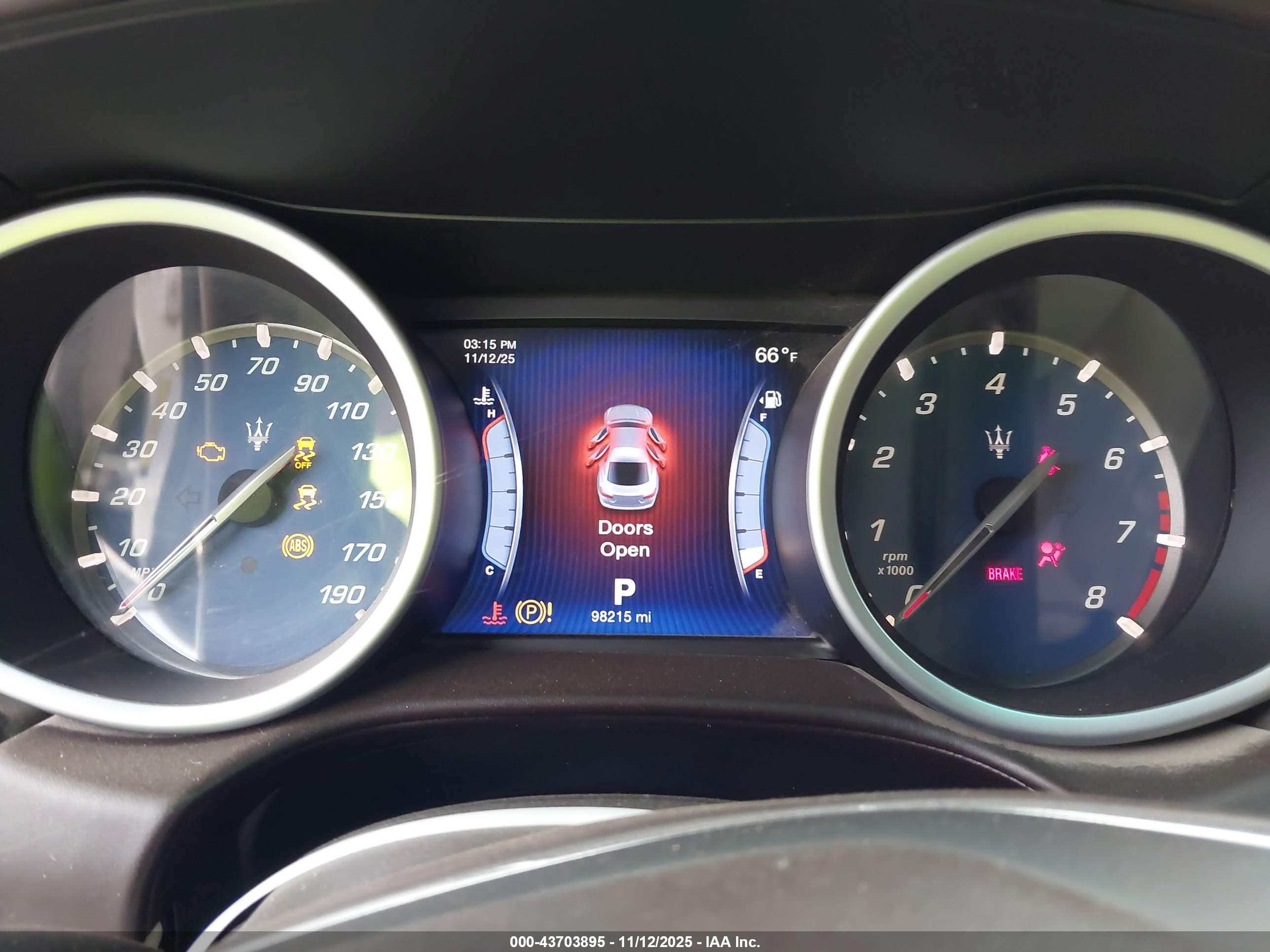 2014 Maserati Ghibli S Q4 Бежевый vin: ZAM57RTA8E1095303