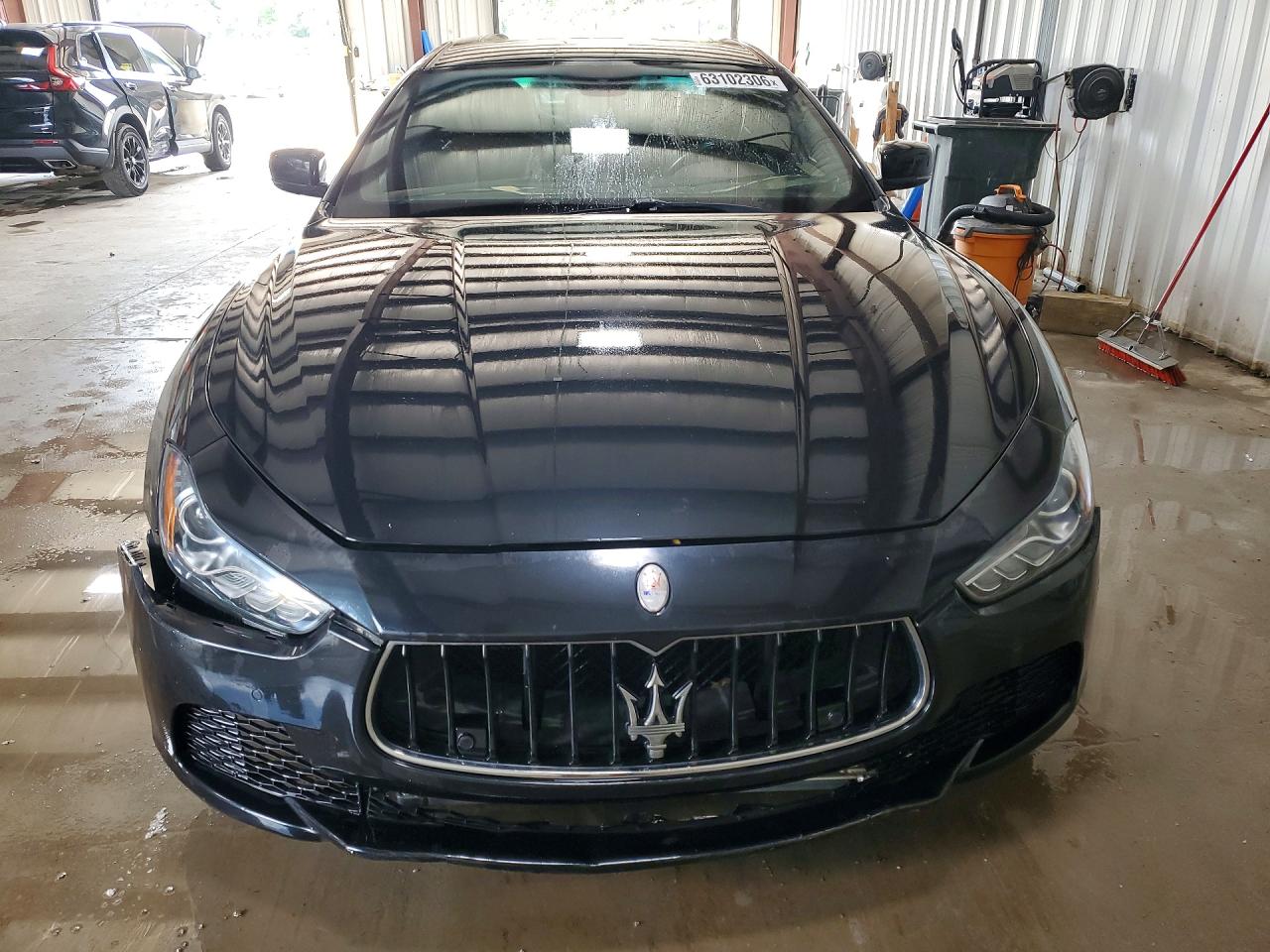 2014 Maserati Ghibli S Black vin: ZAM57RTA9E1090028