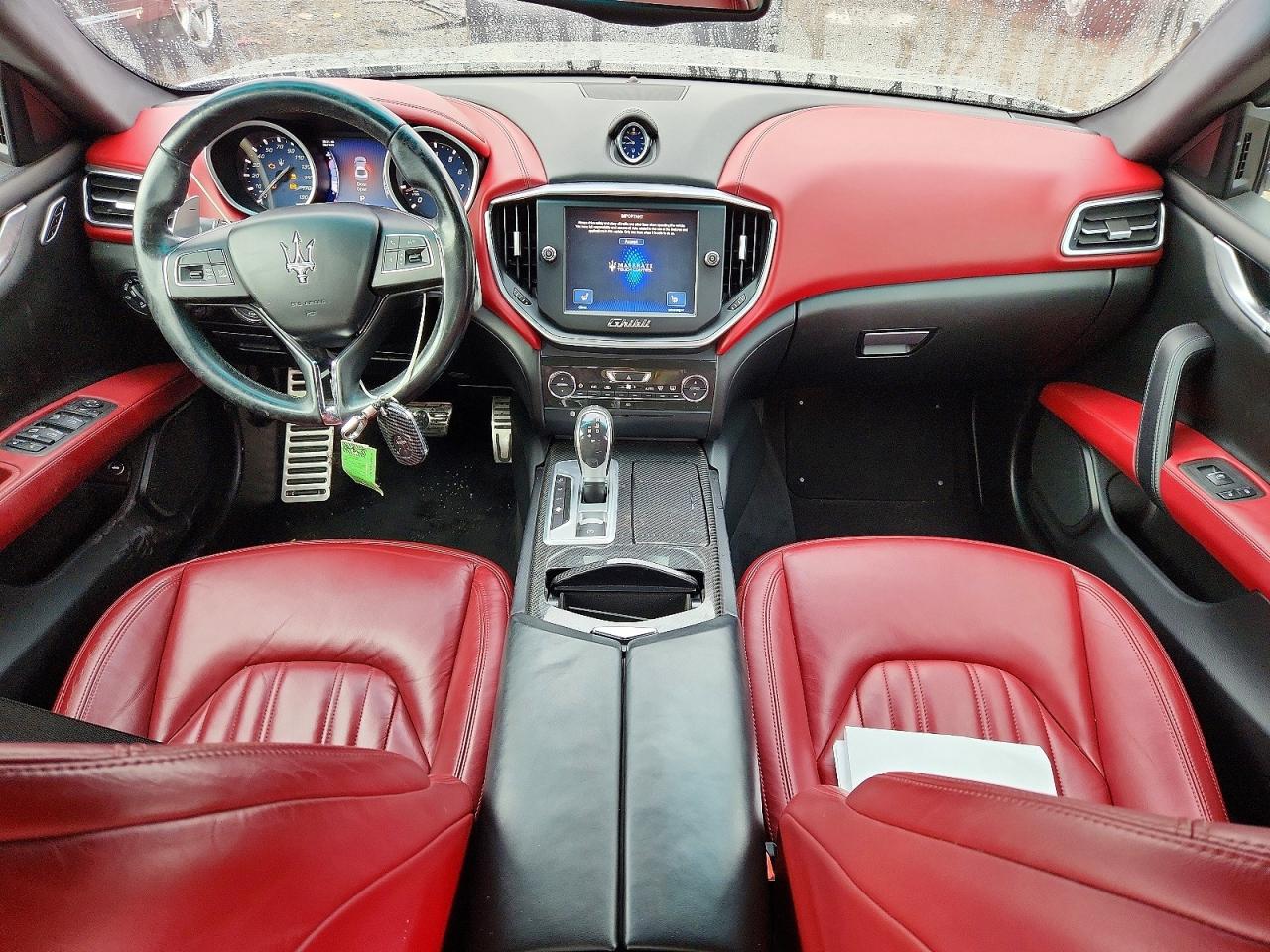 2015 Maserati Ghibli S Silver vin: ZAM57RTA9F1137270