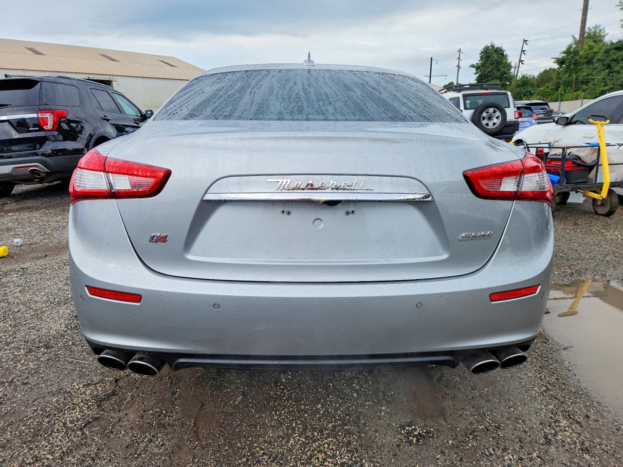 2015 Maserati Ghibli S Silver vin: ZAM57RTA9F1137270