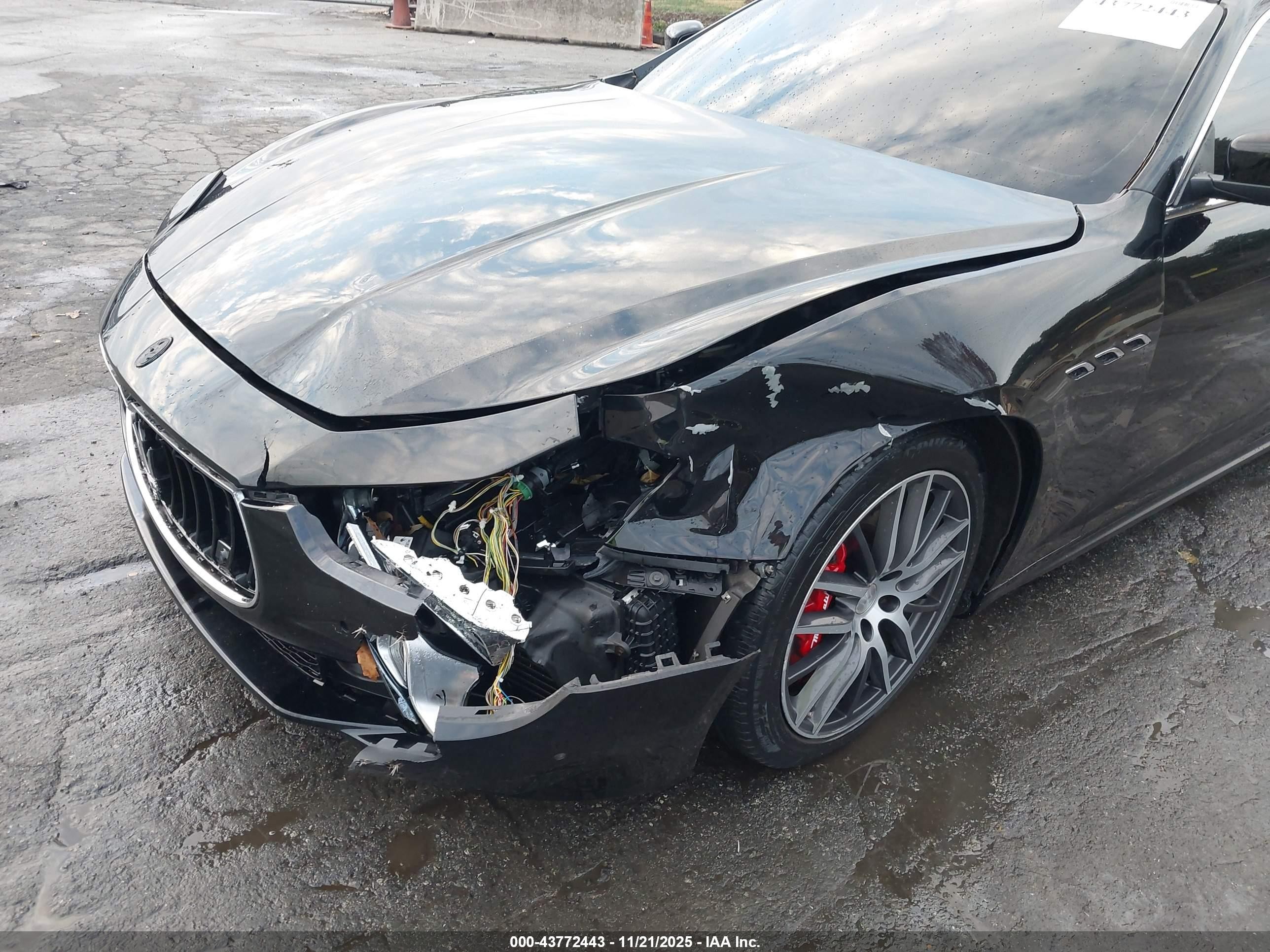 2015 Maserati Ghibli S Q4 Black vin: ZAM57RTA9F1149676