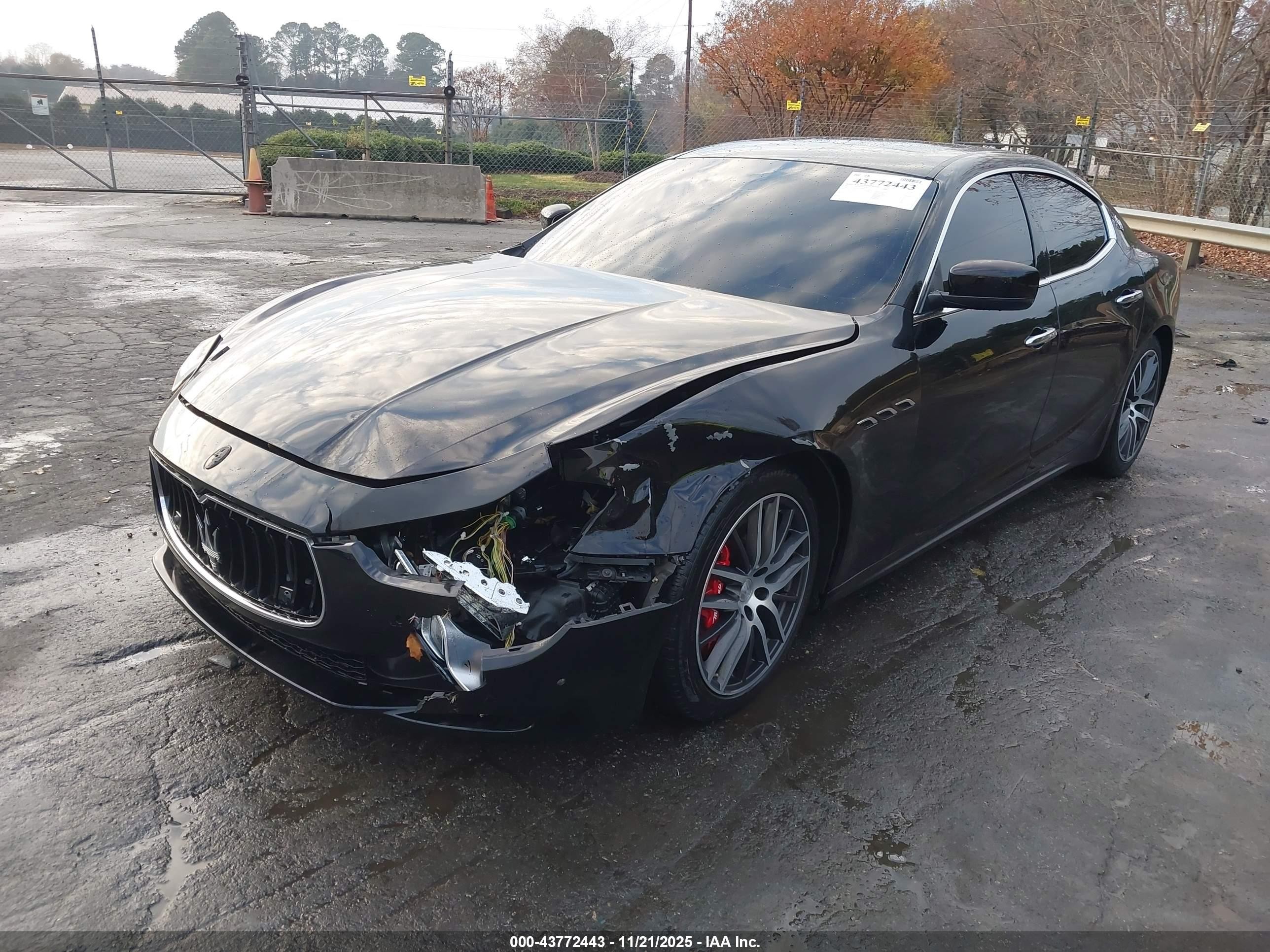 2015 Maserati Ghibli S Q4 Black vin: ZAM57RTA9F1149676