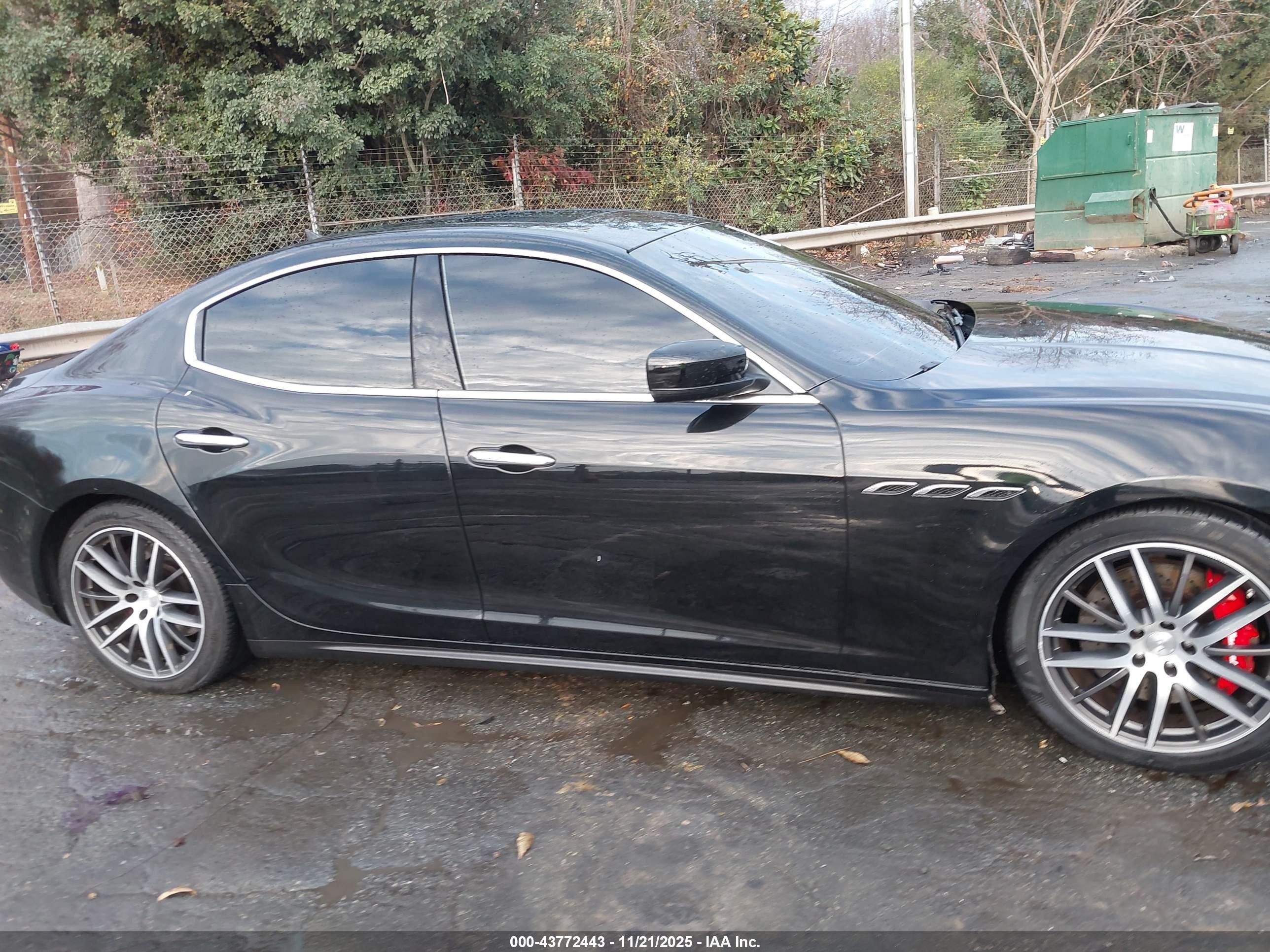 2015 Maserati Ghibli S Q4 Black vin: ZAM57RTA9F1149676