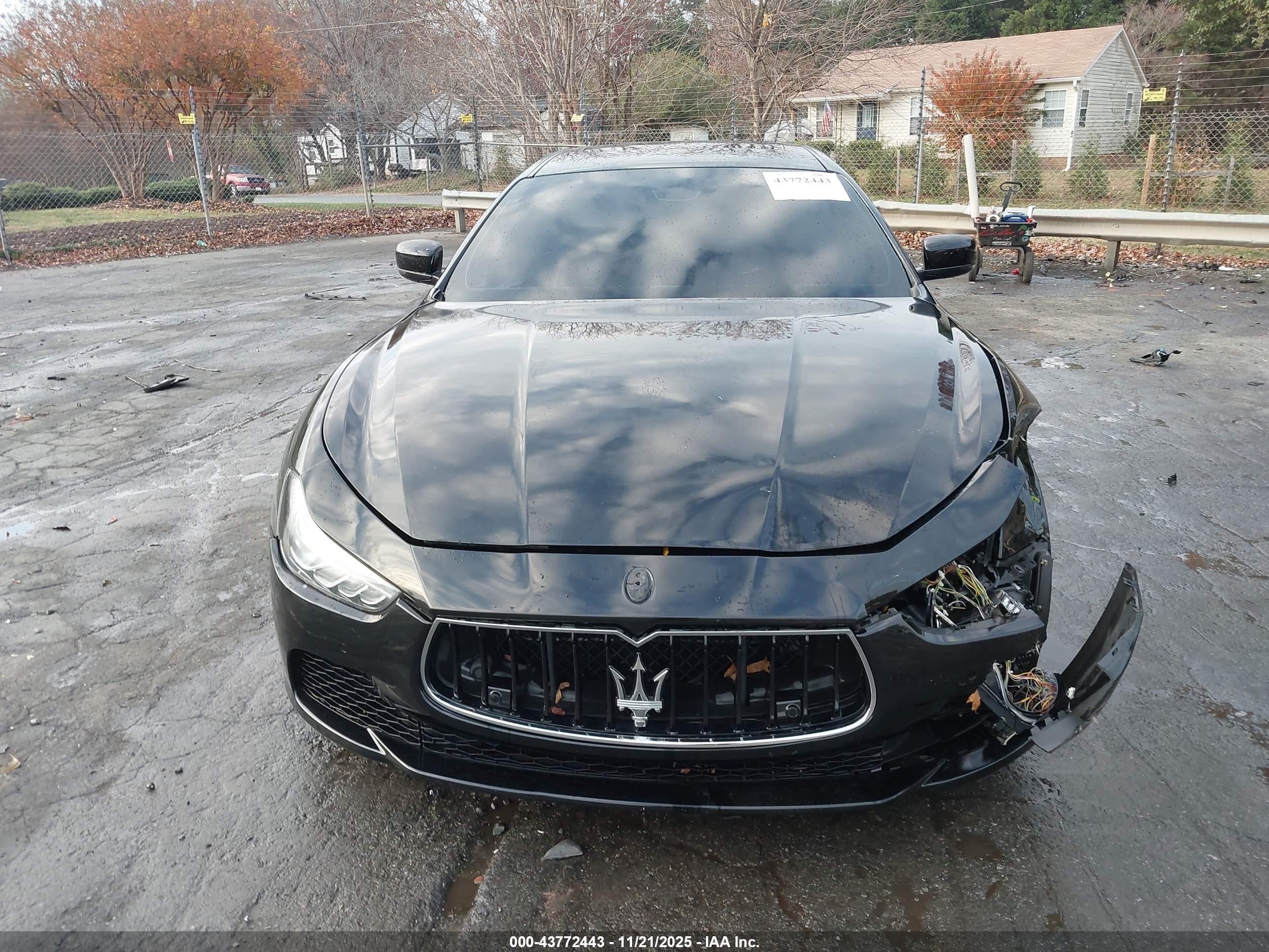 2015 Maserati Ghibli S Q4 Black vin: ZAM57RTA9F1149676