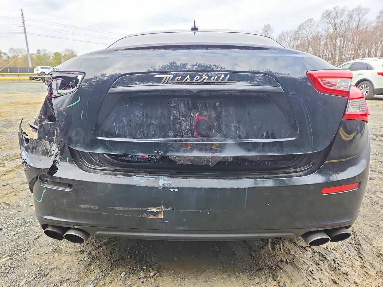 2016 Maserati Ghibli S Black vin: ZAM57RTA9G1182050