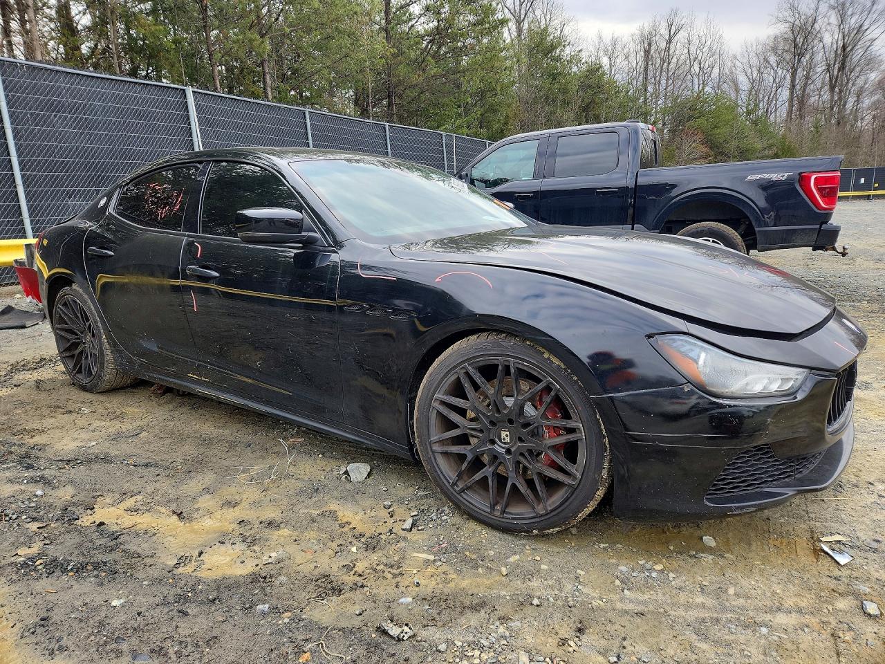 2016 Maserati Ghibli S Black vin: ZAM57RTA9G1182050