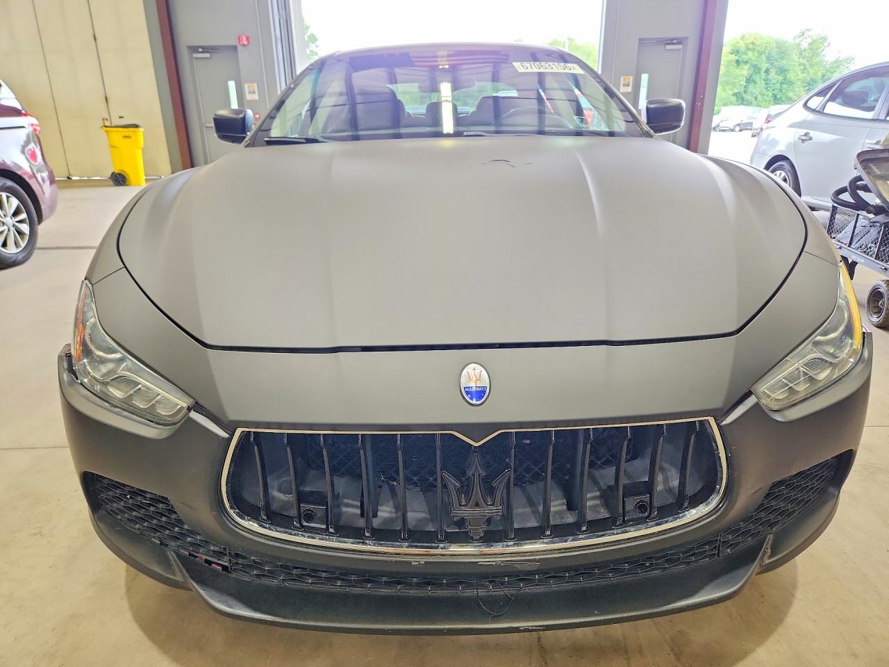 2016 Maserati Ghibli S Black vin: ZAM57RTA9G1183859