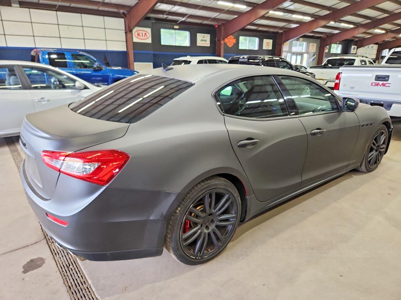 2016 Maserati Ghibli S Black vin: ZAM57RTA9G1183859