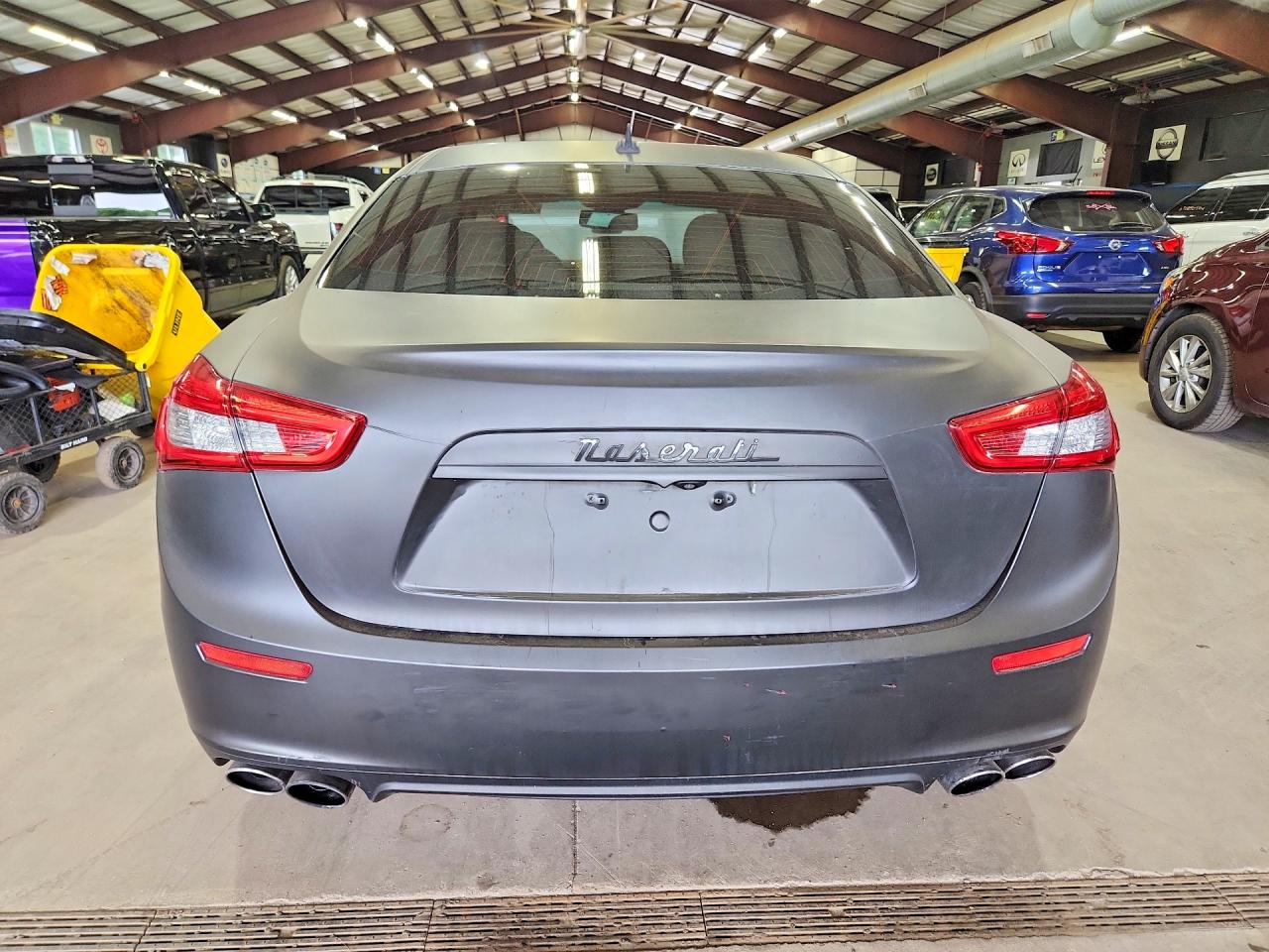 2016 Maserati Ghibli S Black vin: ZAM57RTA9G1183859