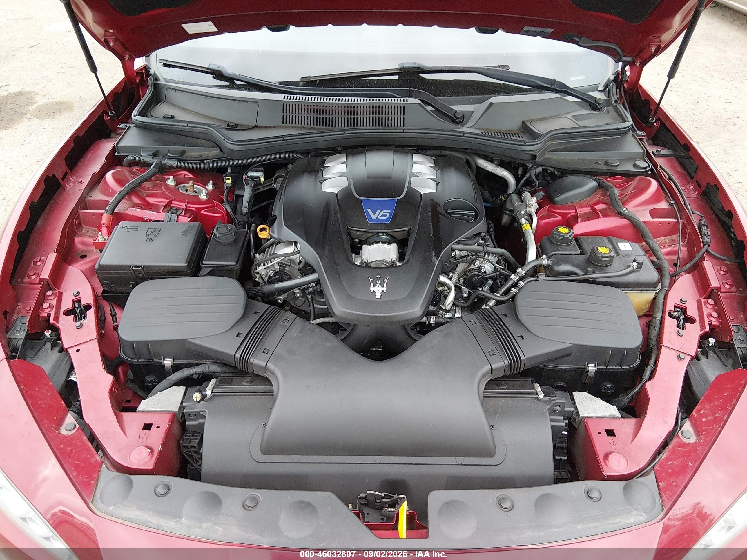 2015 Maserati Ghibli S Q4 Red vin: ZAM57RTAXF1143143