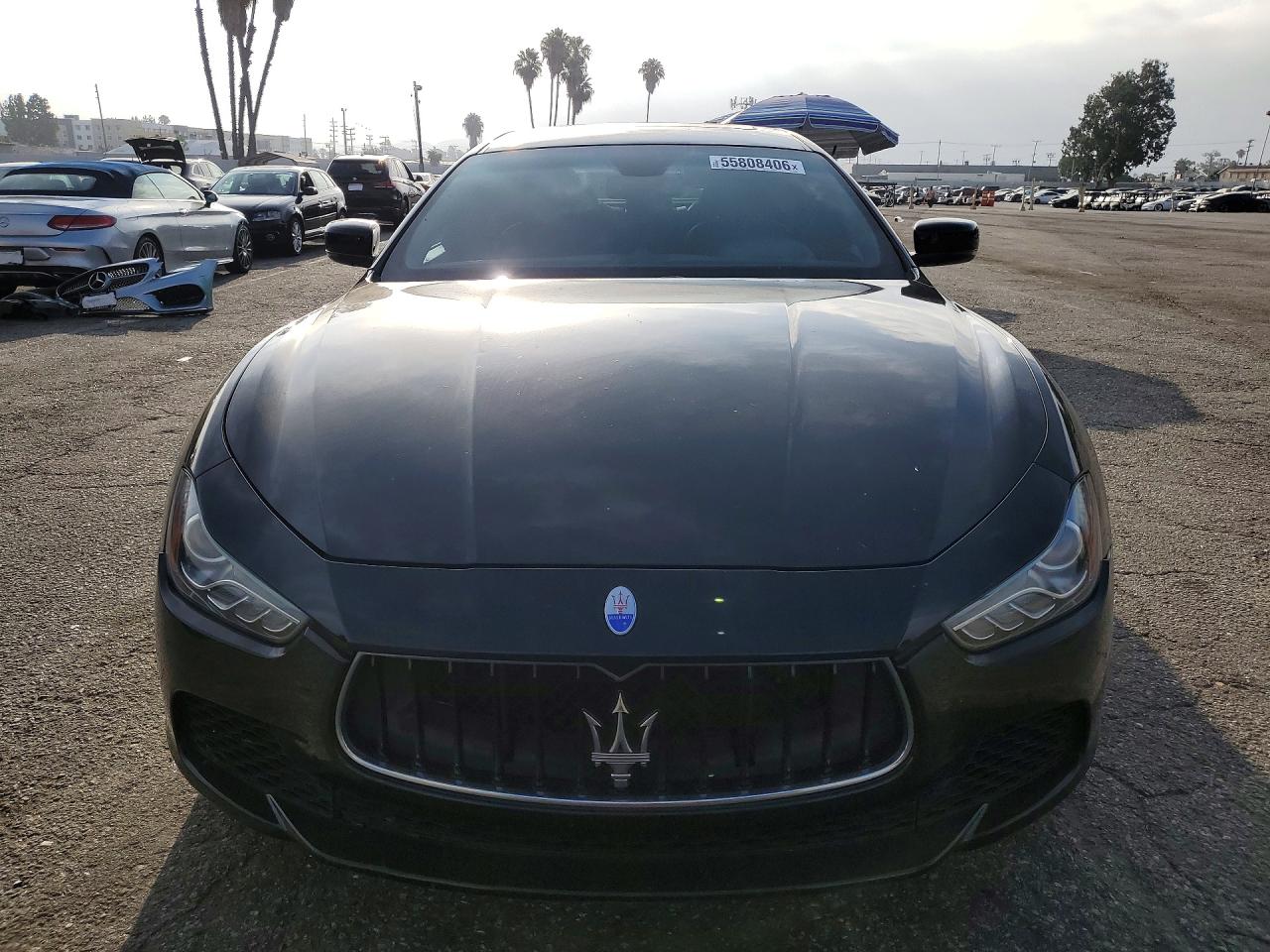 2016 Maserati Ghibli S Black vin: ZAM57RTAXG1191453