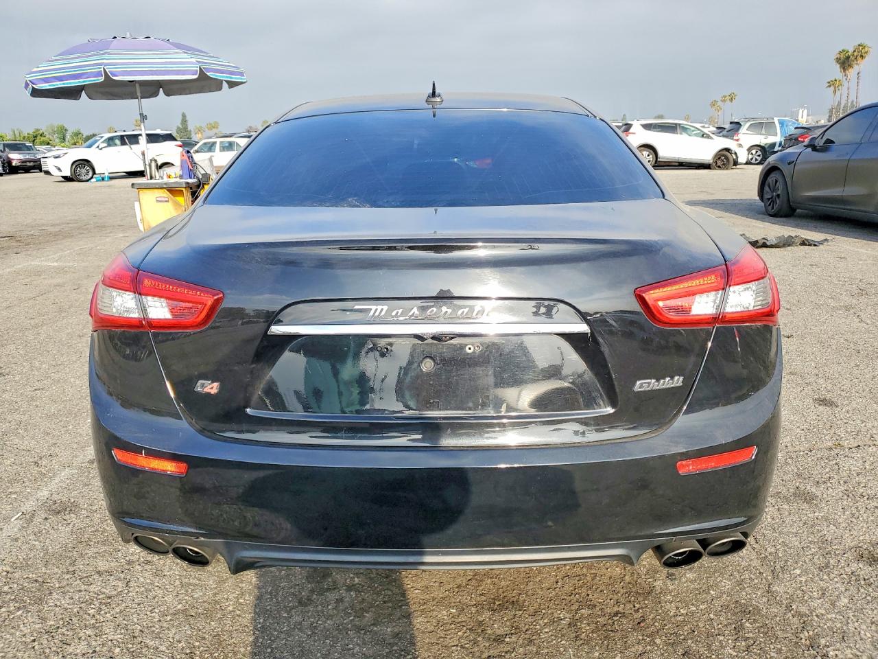 2016 Maserati Ghibli S Black vin: ZAM57RTAXG1191453