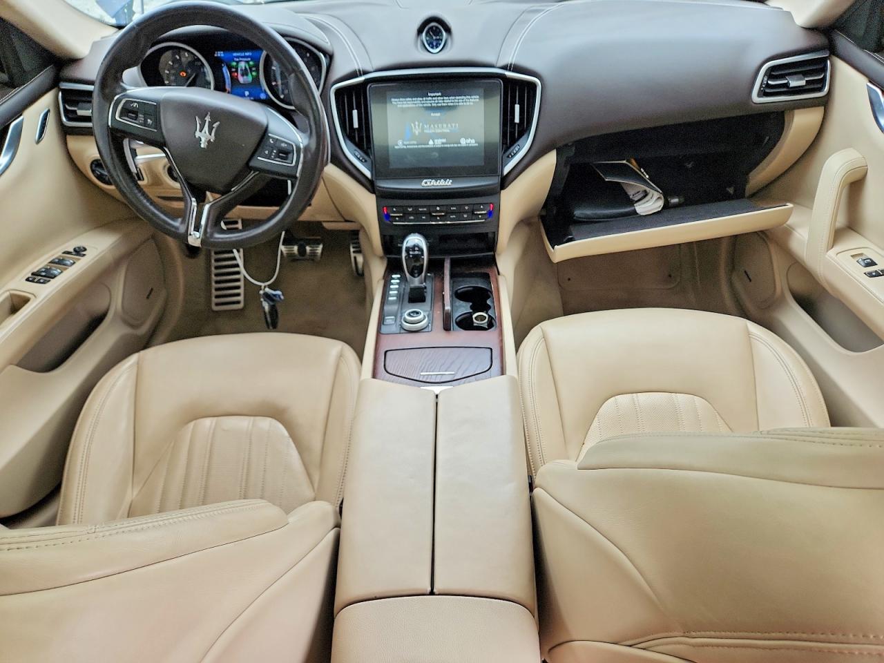 2017 Maserati Ghibli S Blue vin: ZAM57RTL0H1242316