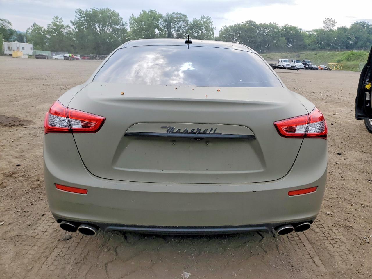 2015 Maserati Ghibli Cream vin: ZAM57XSA0F1152620
