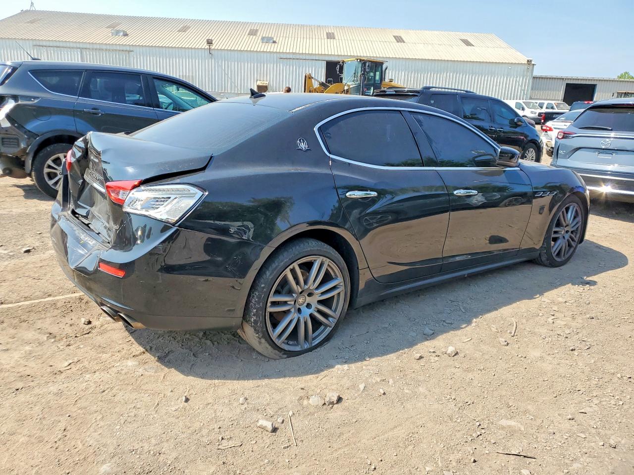 2014 Maserati Ghibli Black vin: ZAM57XSA1E1123254