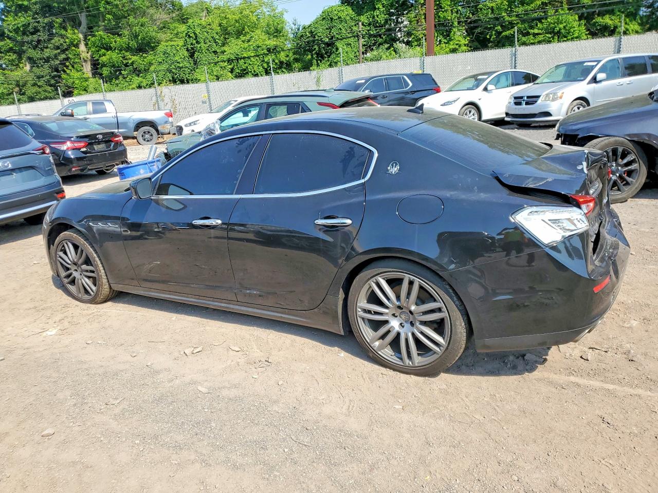 2014 Maserati Ghibli Black vin: ZAM57XSA1E1123254