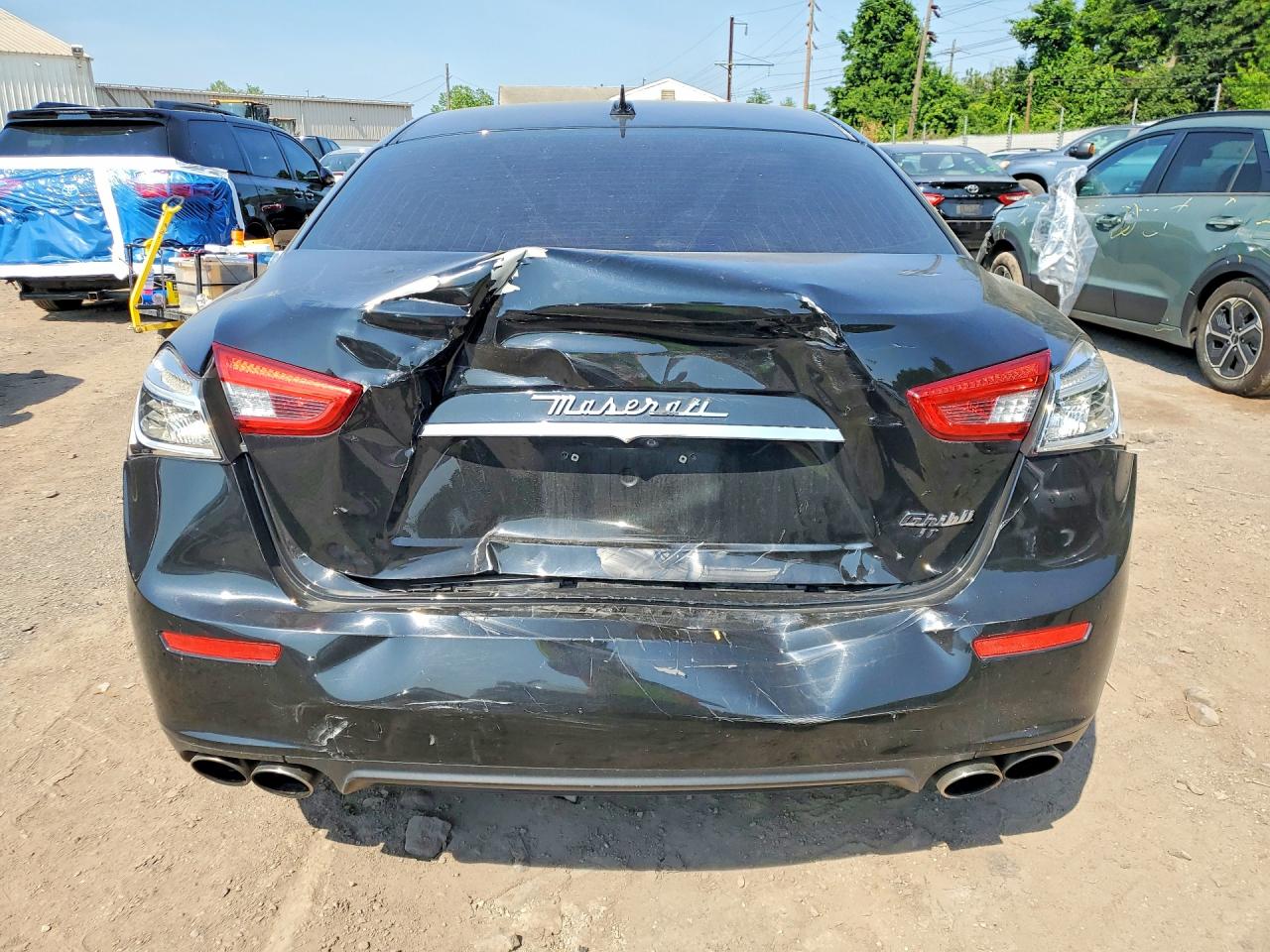 2014 Maserati Ghibli Black vin: ZAM57XSA1E1123254