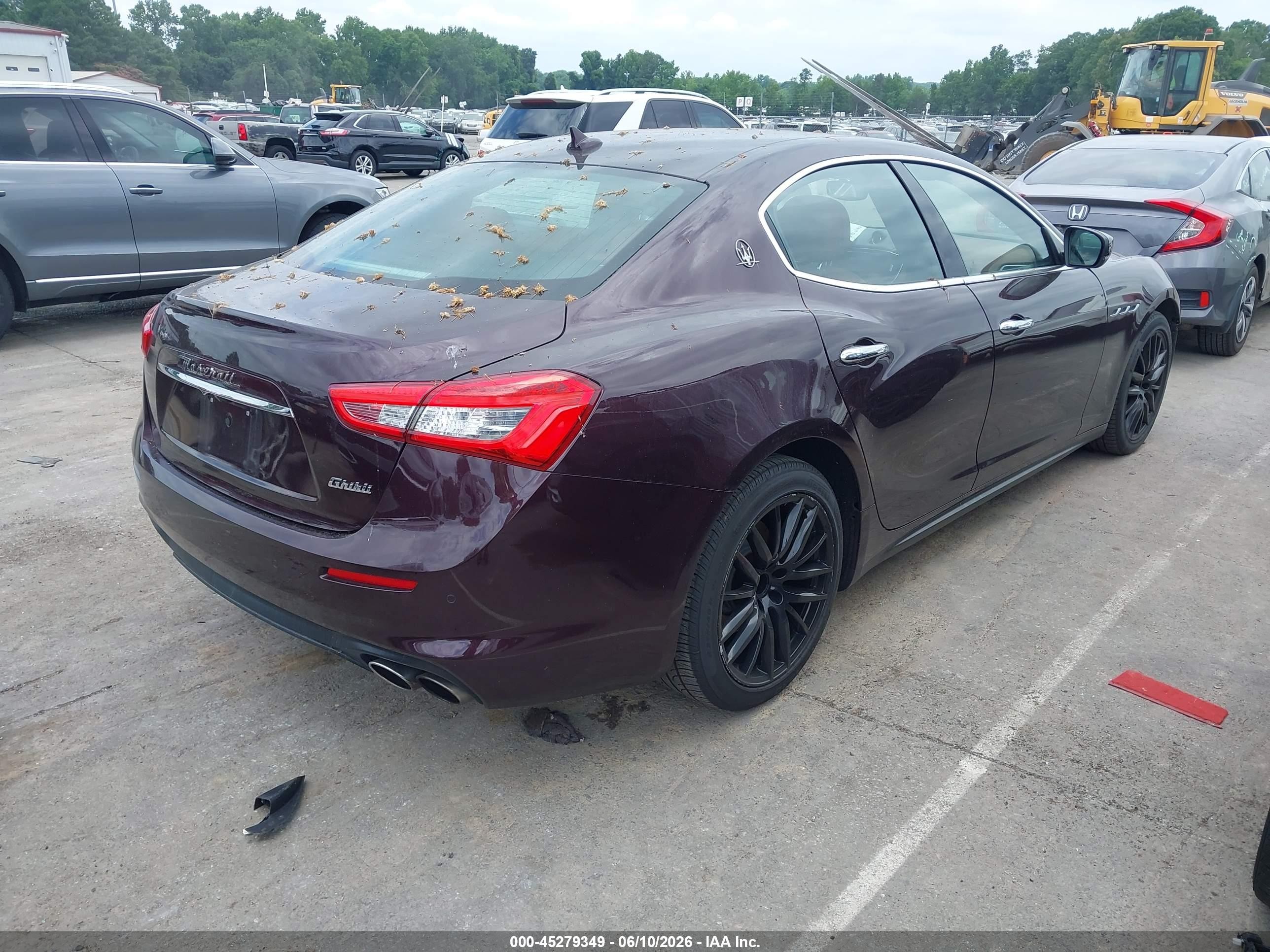 2019 Maserati Ghibli   Black vin: ZAM57XSA1K1317181