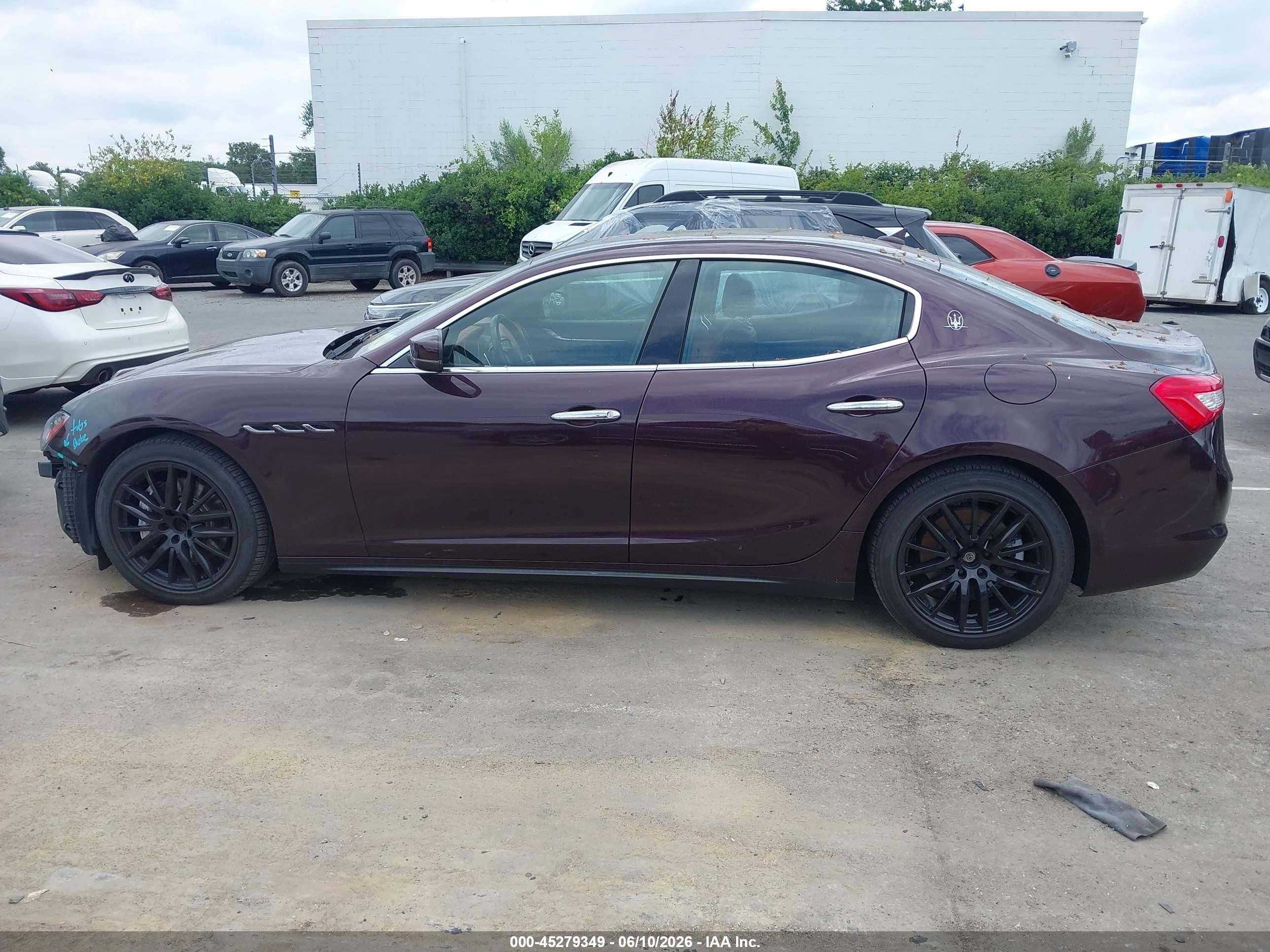 2019 Maserati Ghibli   Black vin: ZAM57XSA1K1317181