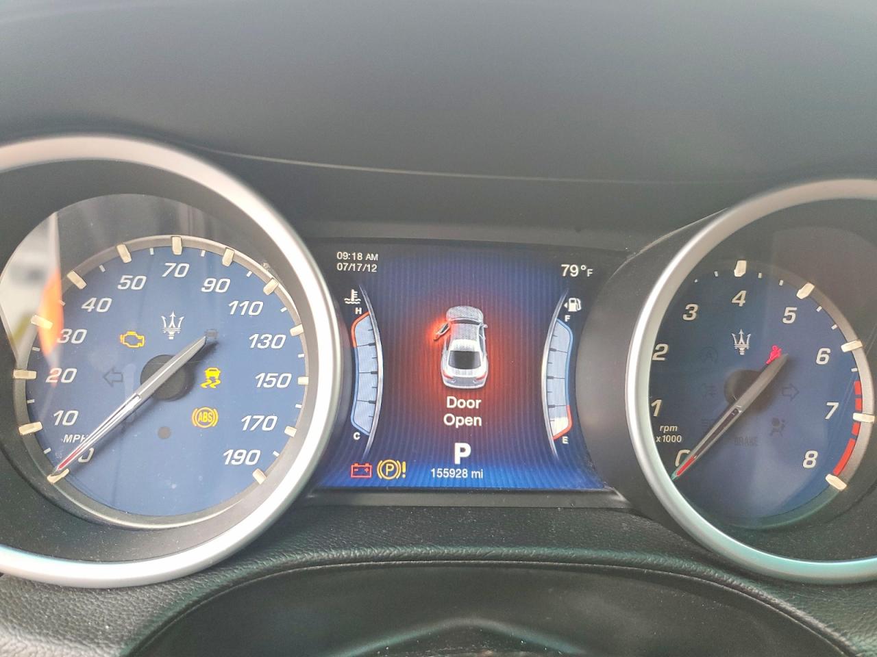 2014 Maserati Ghibli White vin: ZAM57XSA2E1103580