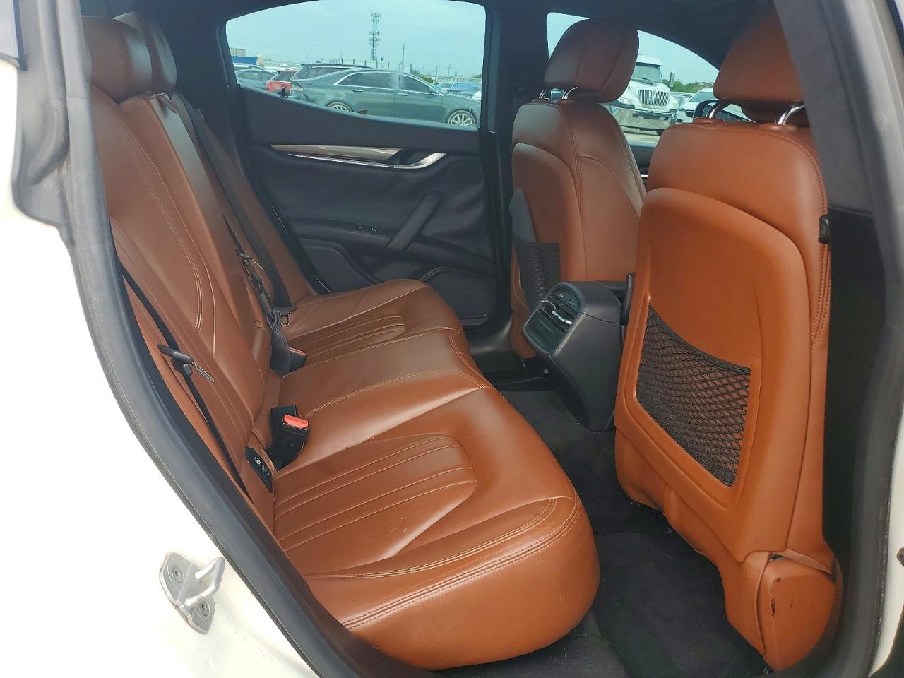 2014 Maserati Ghibli White vin: ZAM57XSA2E1103580