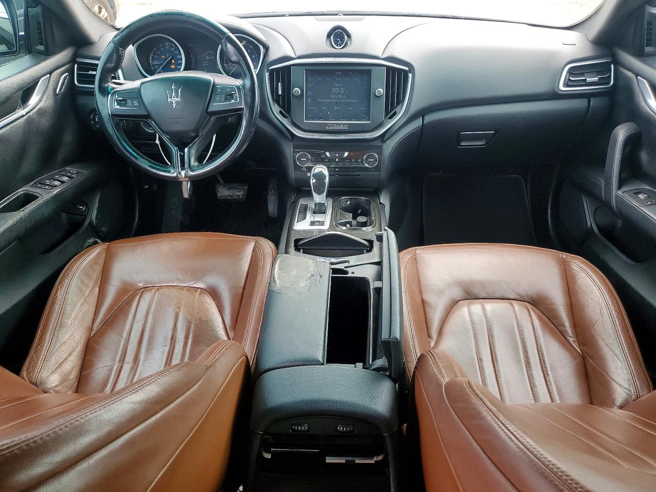 2014 Maserati Ghibli White vin: ZAM57XSA2E1103580