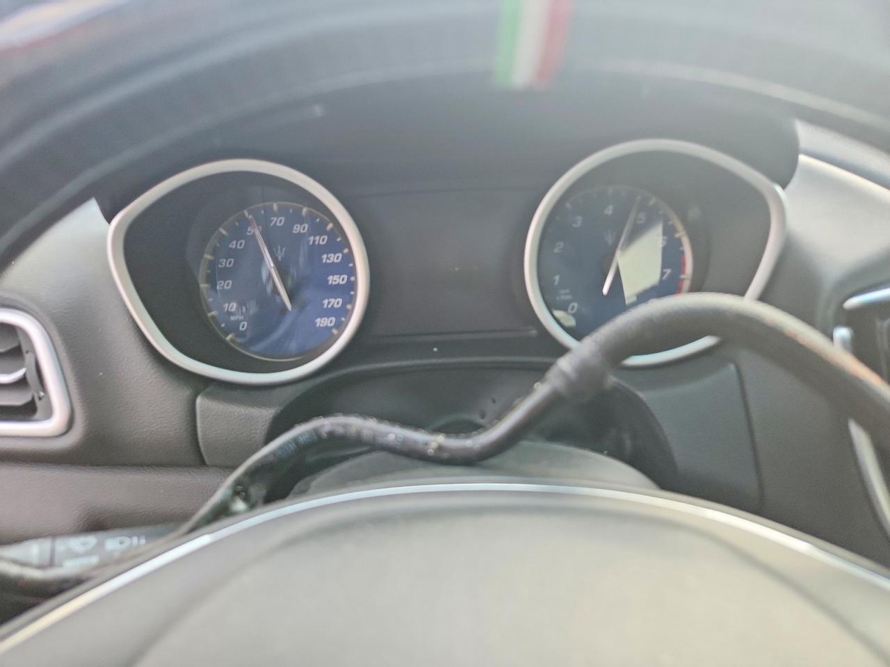 2014 Maserati Ghibli White vin: ZAM57XSA3E1086109