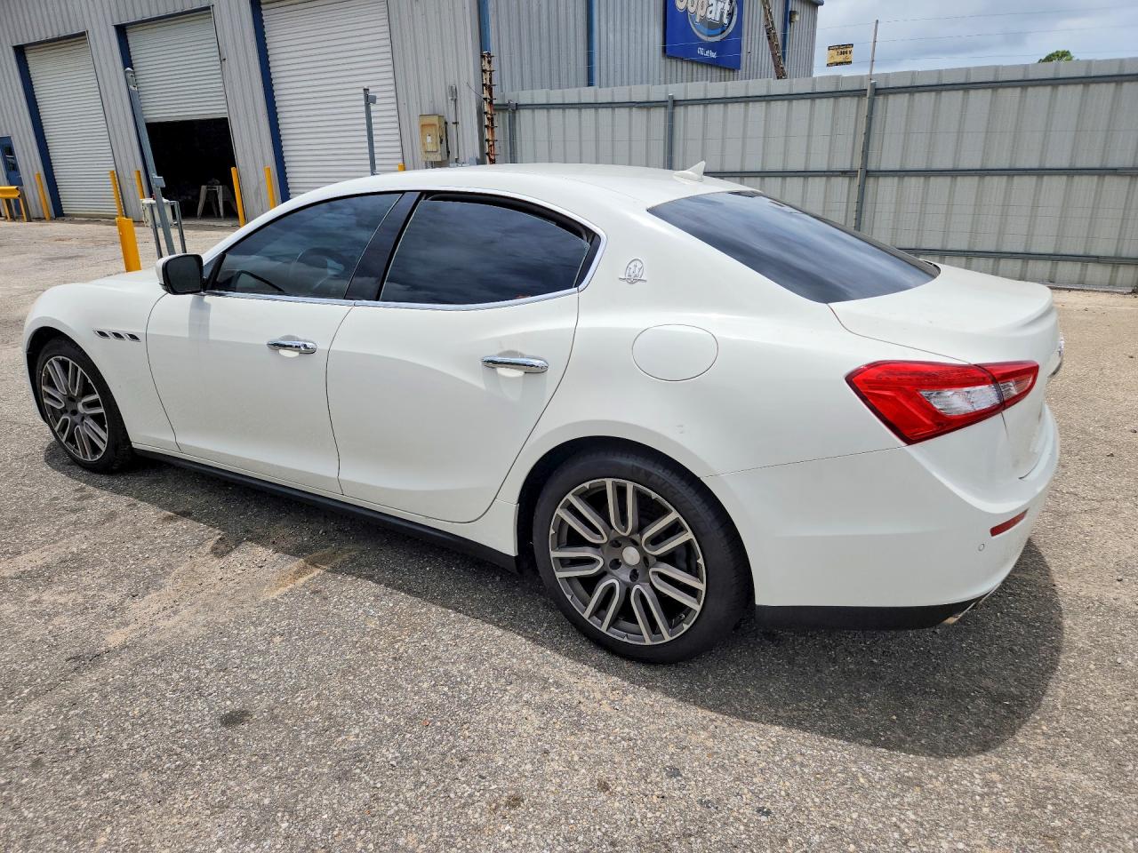 2015 Maserati Ghibli White vin: ZAM57XSA3F1134841