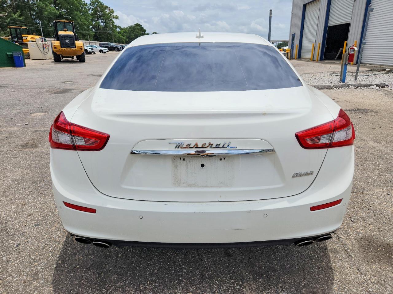 2015 Maserati Ghibli White vin: ZAM57XSA3F1134841