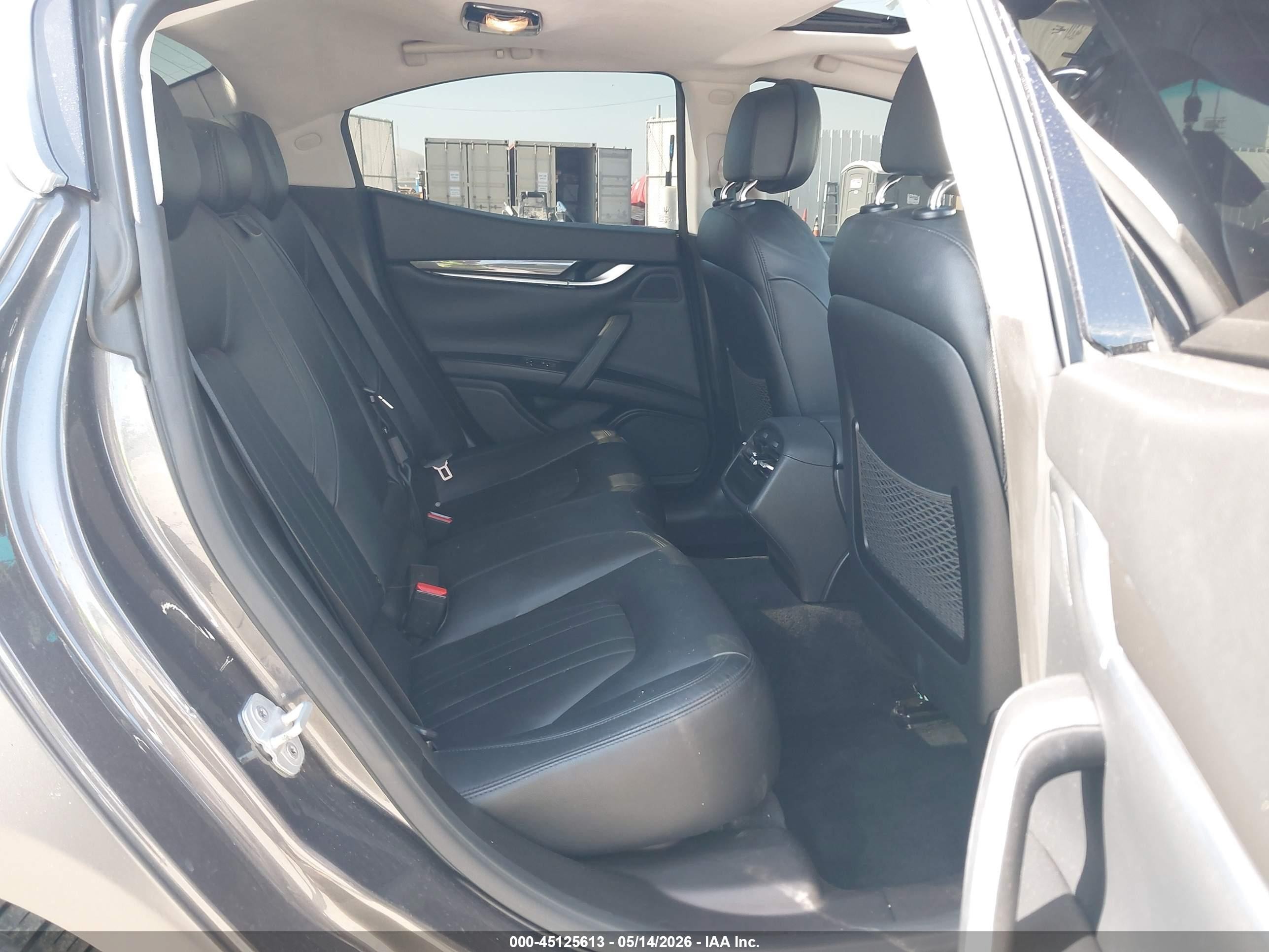 2015 Maserati Ghibli   Gray vin: ZAM57XSA3F1152630