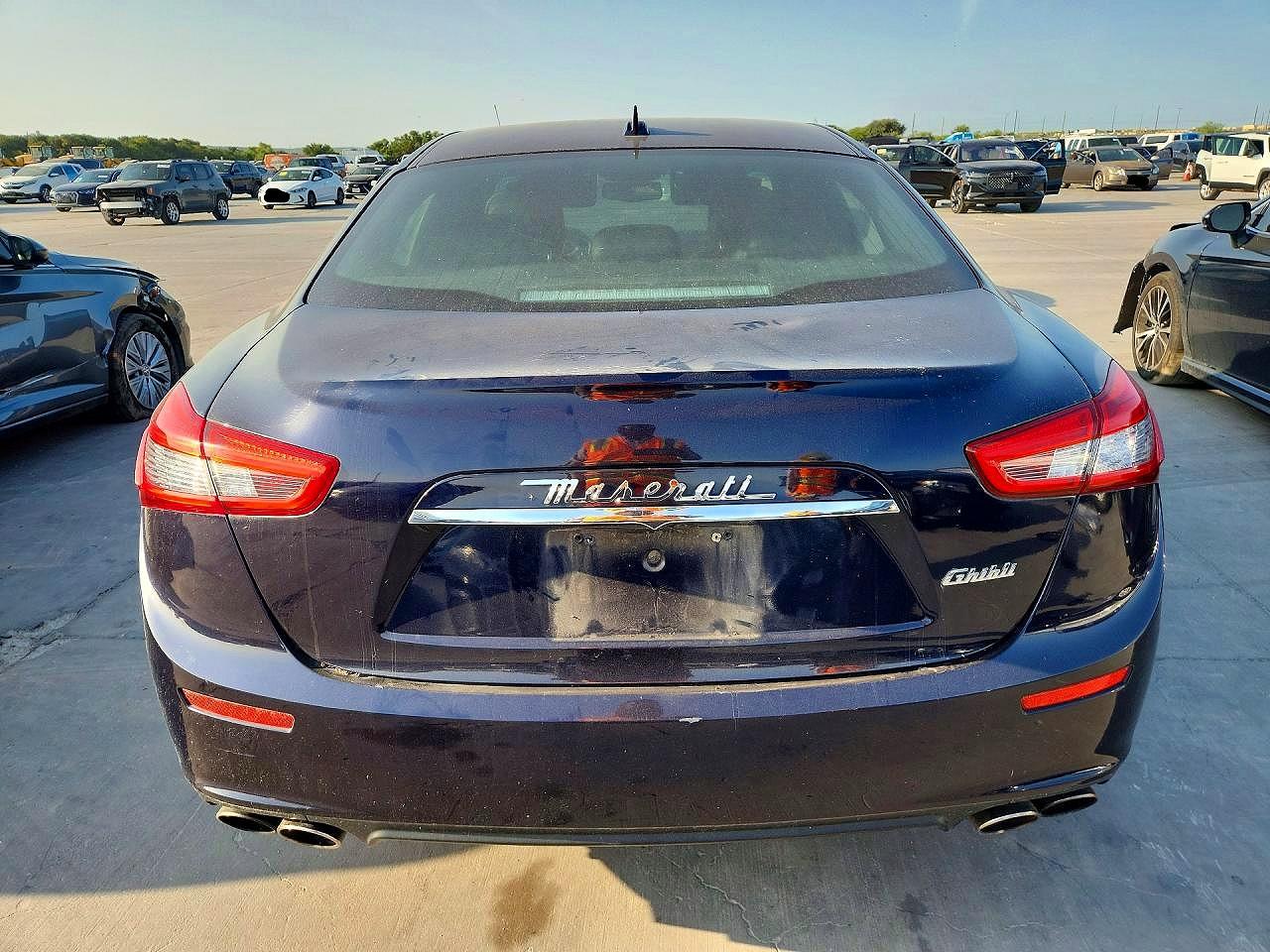 2016 Maserati Ghibli Blue vin: ZAM57XSA3G1173785