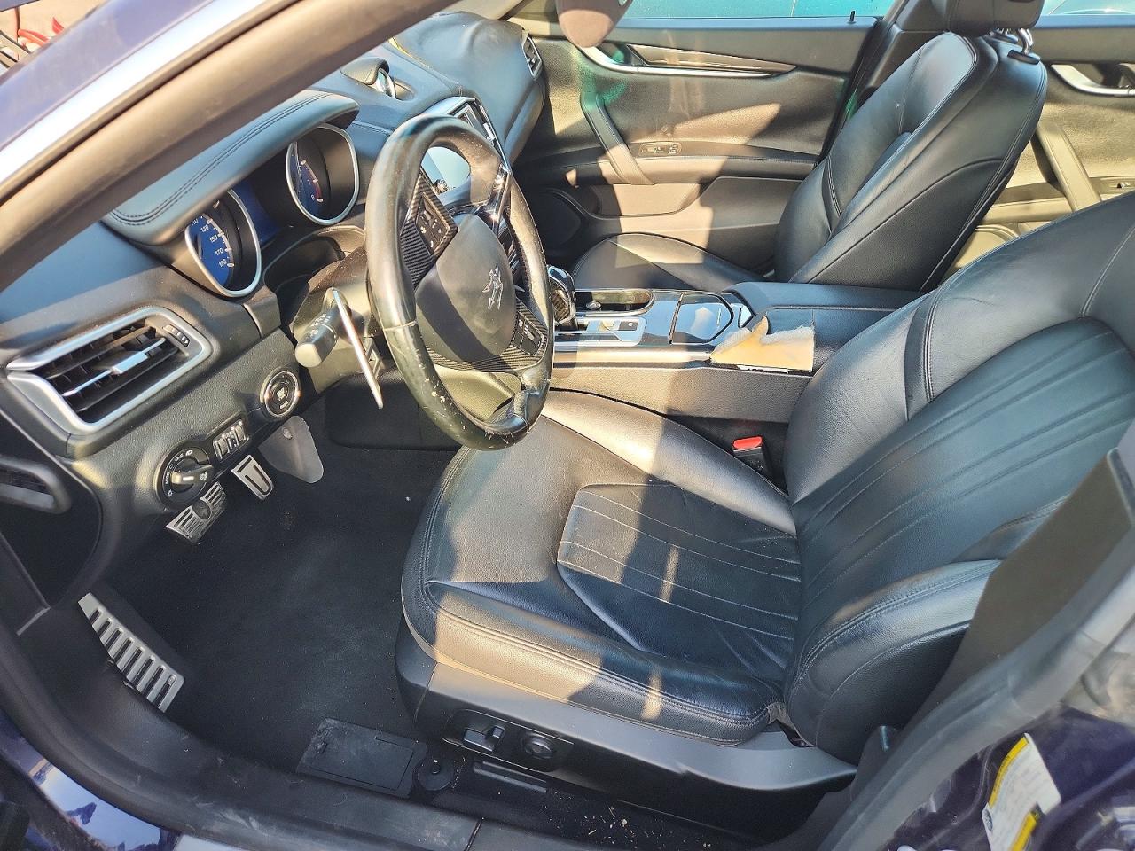 2016 Maserati Ghibli Blue vin: ZAM57XSA3G1173785
