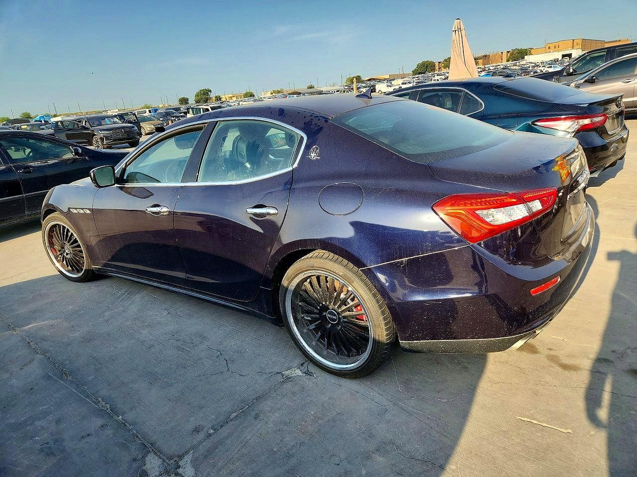 2016 Maserati Ghibli Blue vin: ZAM57XSA3G1173785