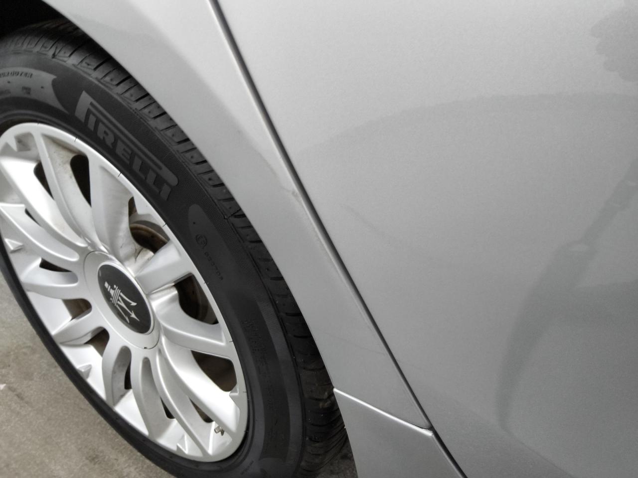 2014 Maserati Ghibli Silver vin: ZAM57XSA5E1091487 Damage: Right Qtr Panel, Chipped, 4