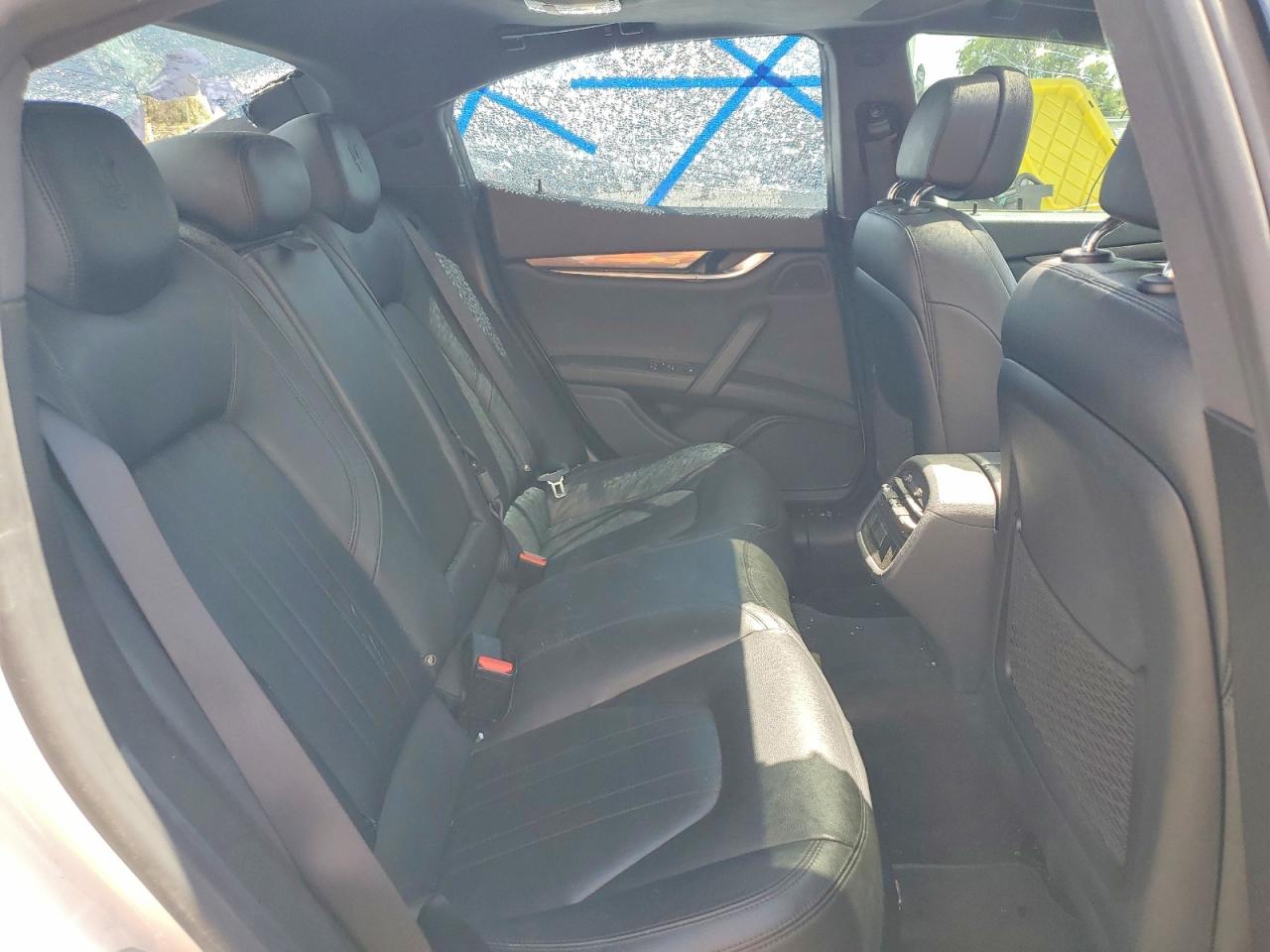 2019 Maserati Ghibli White vin: ZAM57XSA6K1311196